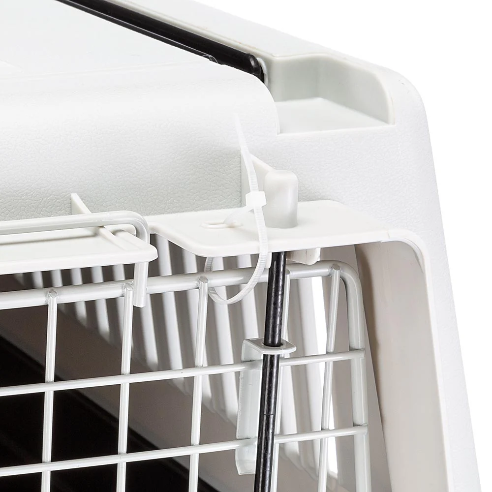 2025 Atlas 40 – Transportín para perro de tamaño mediano, seguro, ventilado y conforme a la normativa IATA. Con asa práctica, comedero y accesorios opcionales