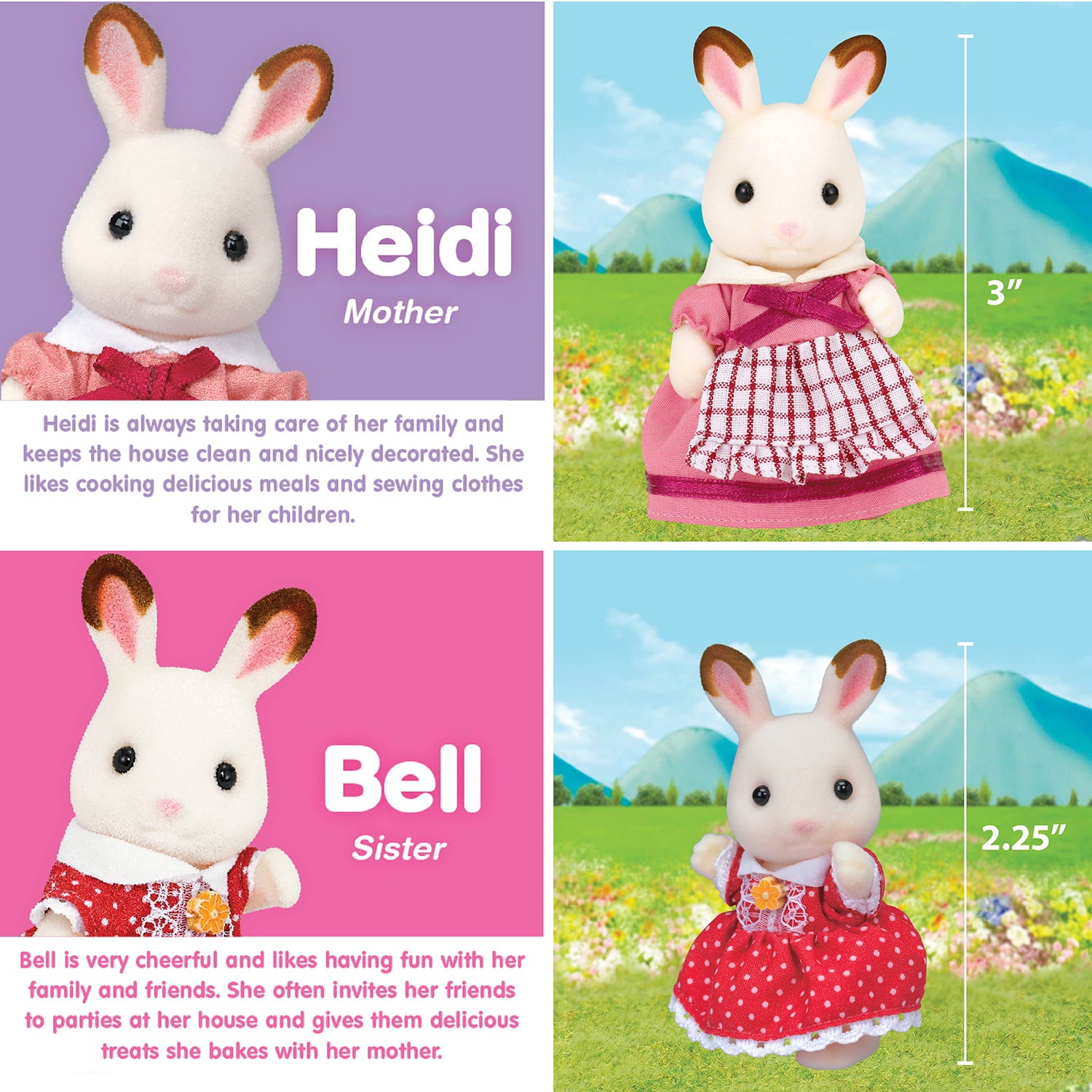 Calico Critters Casa de Campo con Techo Rojo – Casa de Muñecas con Figuras, Muebles y Accesorios