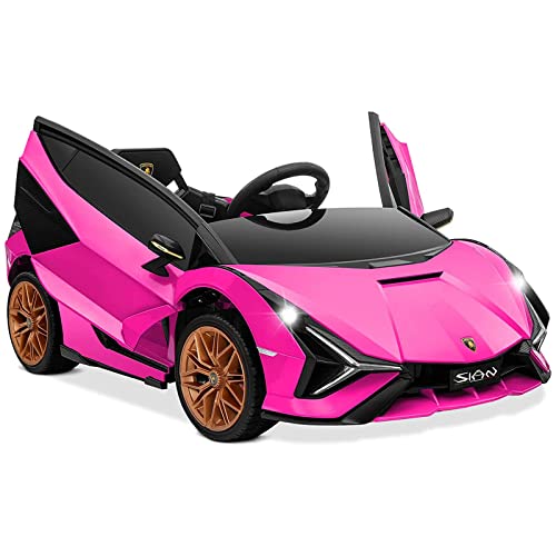 Lamborghini Licenciado Eléctrico con Suspensión y Bluetooth