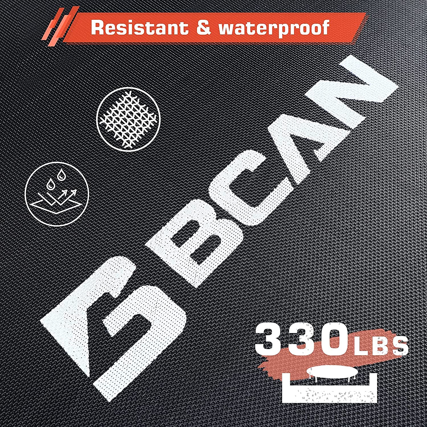 BCAN Trampolín Plegable de 40/48