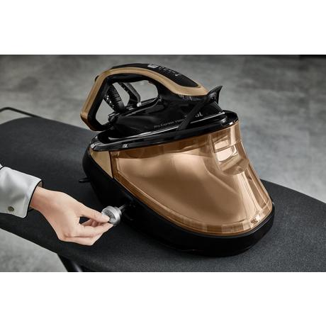2025 Tefal GV9820G0 Pro Express Vision - Centro de Planchado Negro y Dorado — Ilumina tu planchado