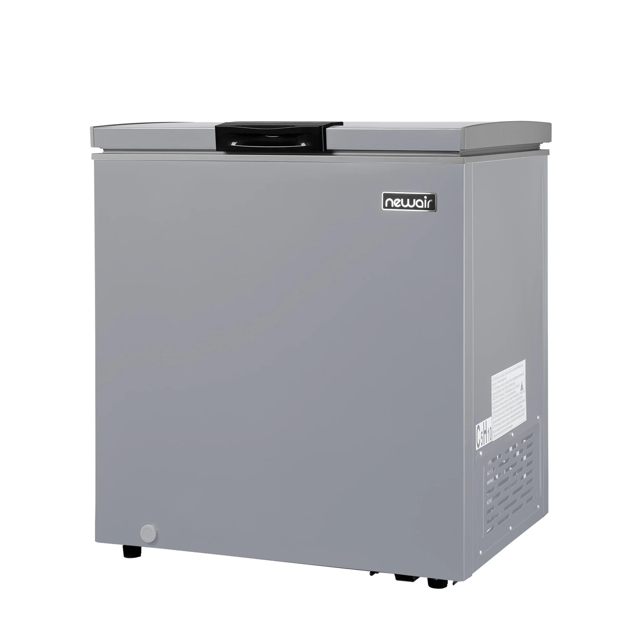 2025 Congelador Horizontal Mini-Profunfo Newair – 5 pies³ – Gris Frío