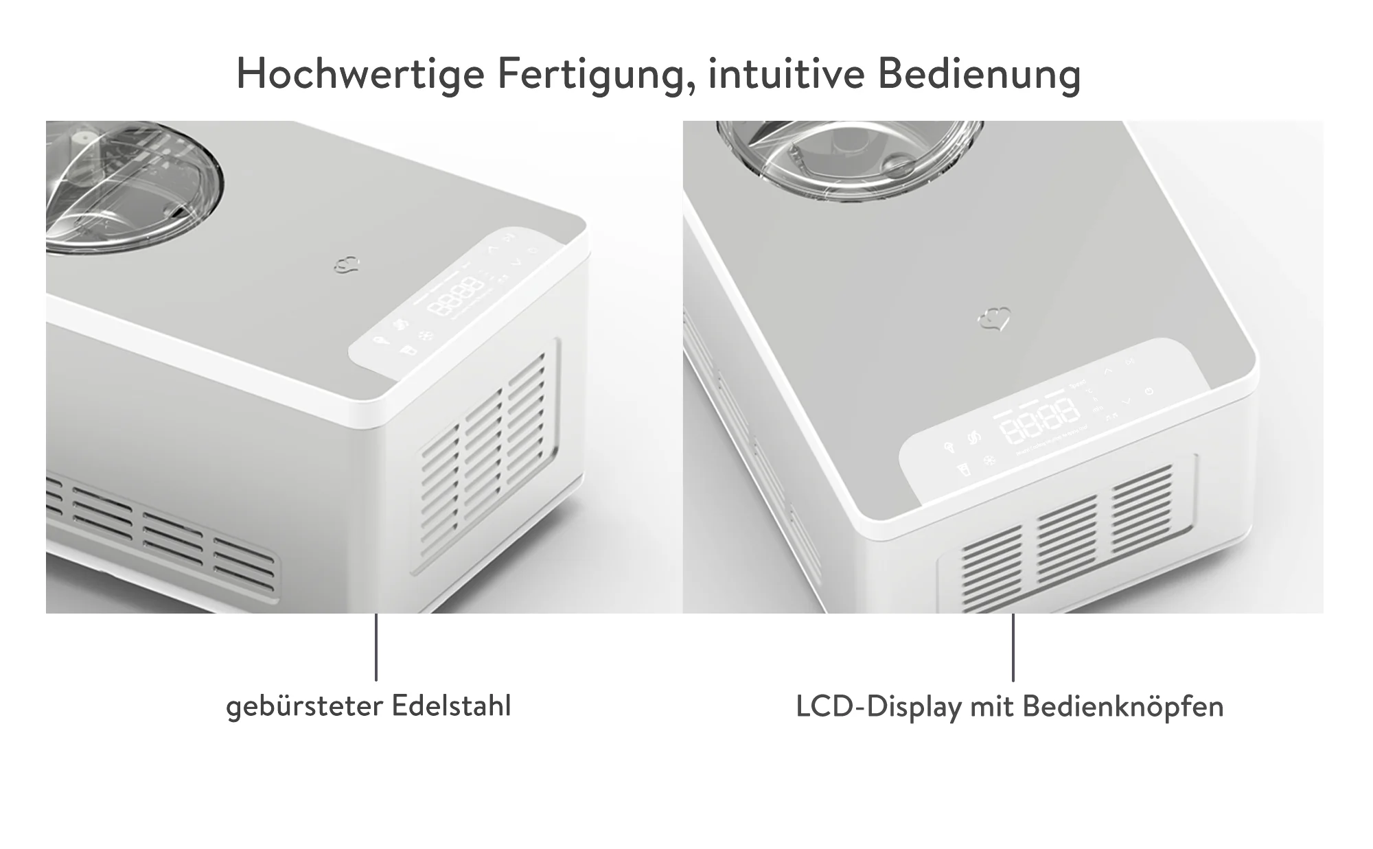 2025 Heladera Elisa 2,0 litros – Negra o Plateada
