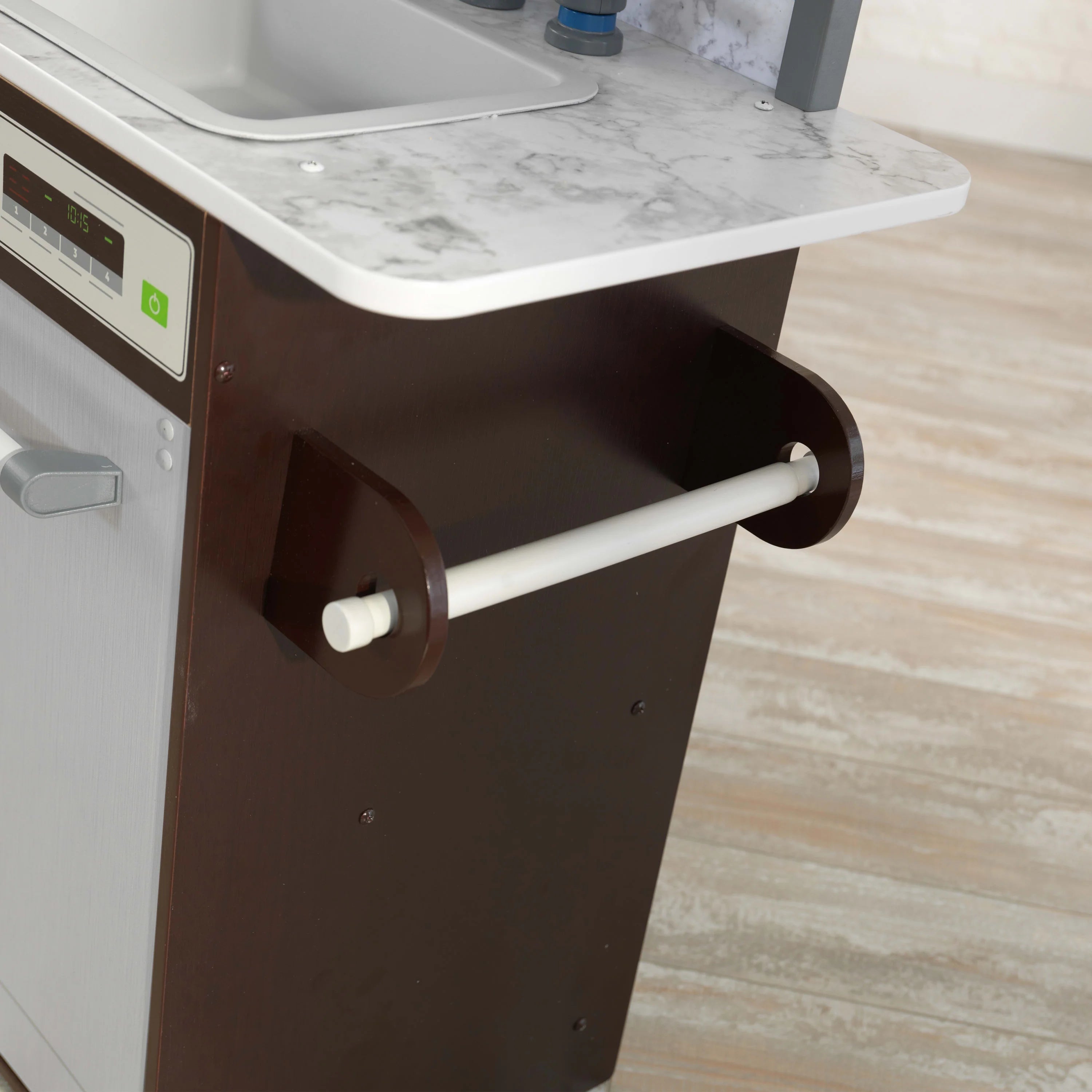 Cocina de Juego KidKraft Uptown Elite Espresso con Luces y Sonidos