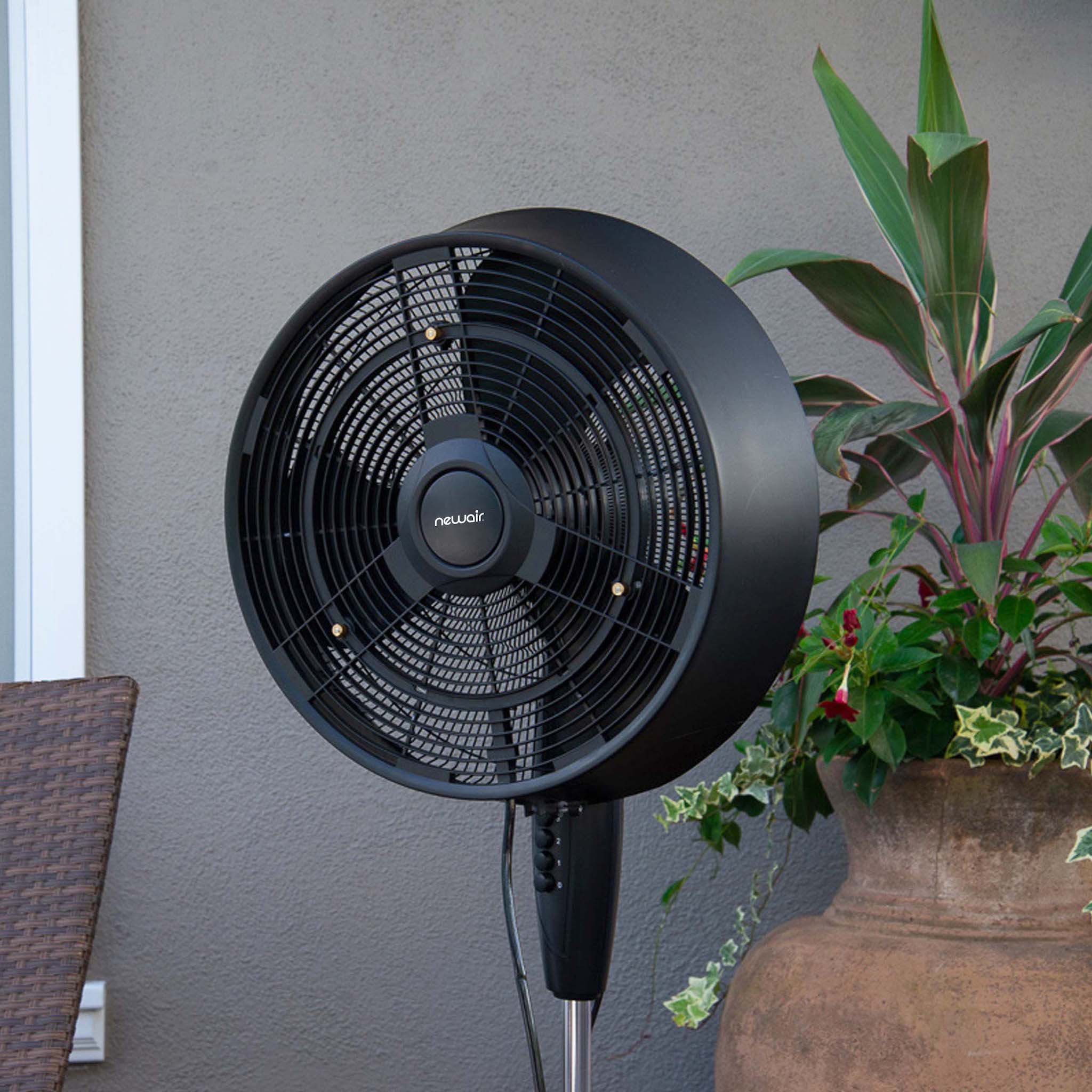 2025 Ventilador Nebulizador para Exteriores Newair – 1,600 CFM