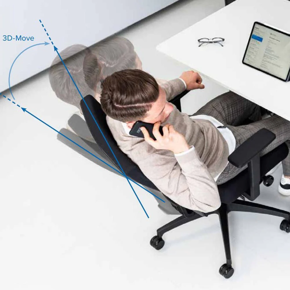 2025 Silla de Oficina Ergonómica Dauphin @JUST EVO OPERATOR AJ 4876_SLP