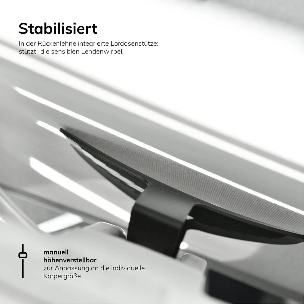 2025 Silla de Oficina Ergonómica con Respaldo de Malla Lento Agilis Matrix MT13 EDICIÓN ESPECIAL Pure Black