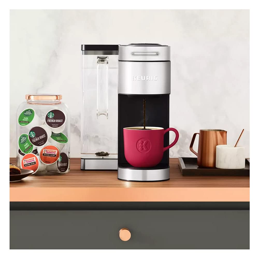 Keurig K-Supreme Plus C Cafetera de Una Sola Porción con Tecnología Multi-Stream Incluye 15 Cápsulas K-Cup, Filtro de Agua + Mango, Filtro Reutilizable Universal My K-Cup®