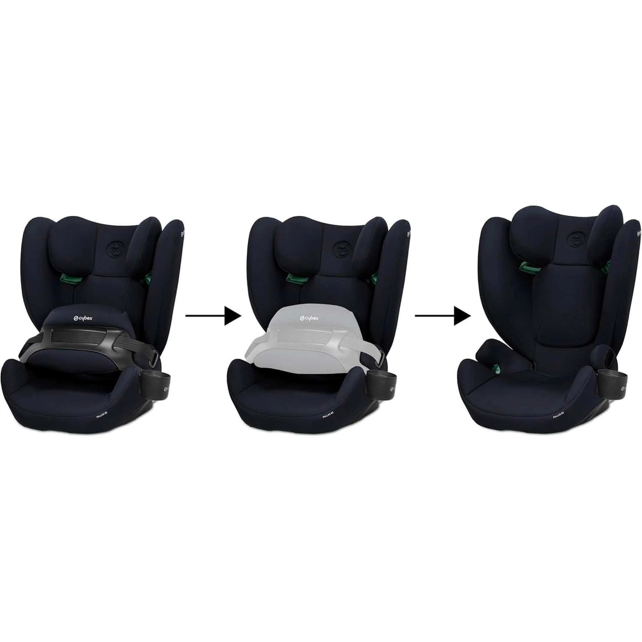 2025 Asiento Auto CYBEX Silver Pallas B2 i-Size ISOFIX Azul Luna-Azul Marino