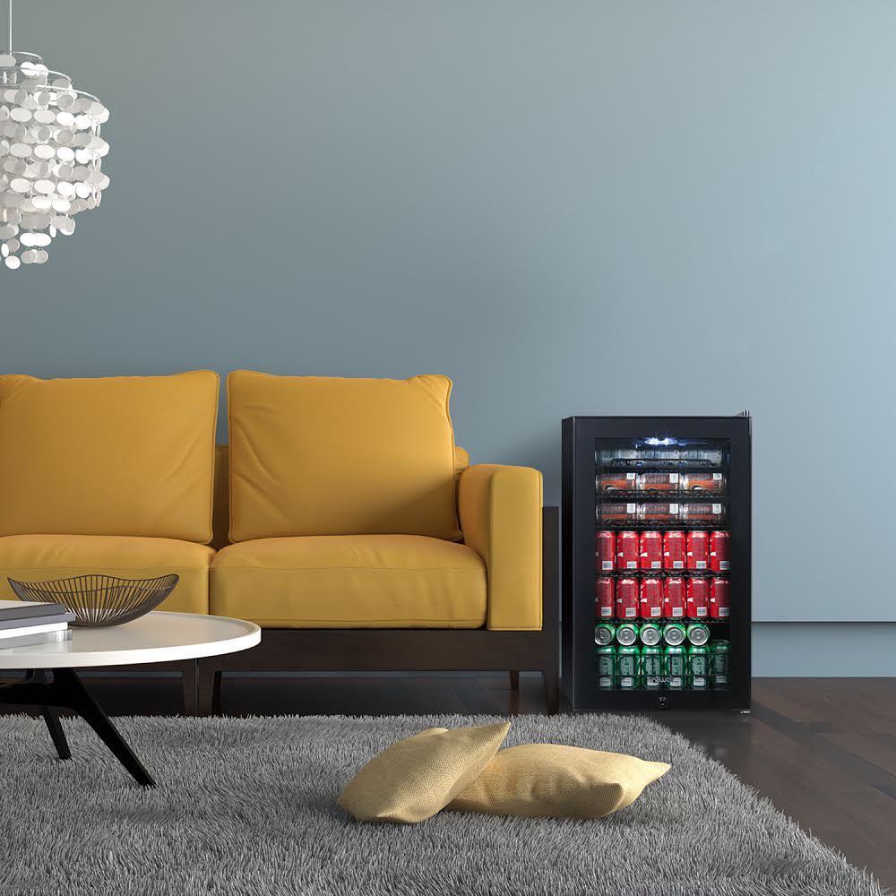 2025 Newair® Refrigerador de Bebidas Independiente Negro - 126 Latas - 18,8”