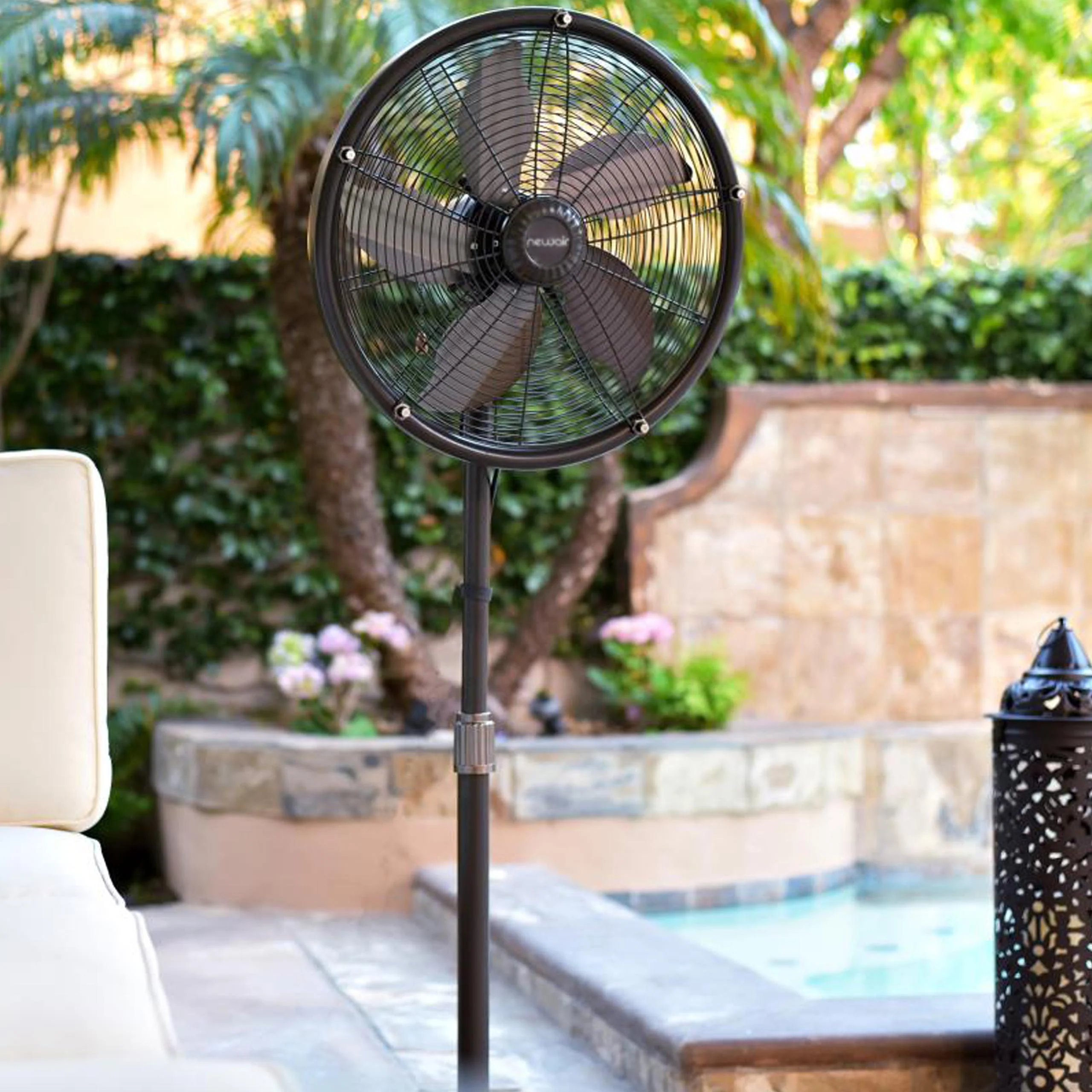 2025 Ventilador Nebulizador para Exteriores Newair – Combinado 2 en 1 – 2,800 CFM