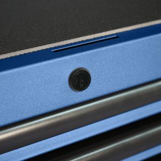 2025 Husky Caja de Herramientas Combinada con Ruedas de 23 Cajones – 56 plg (An) x 22 plg (Pr) en Azul Mate