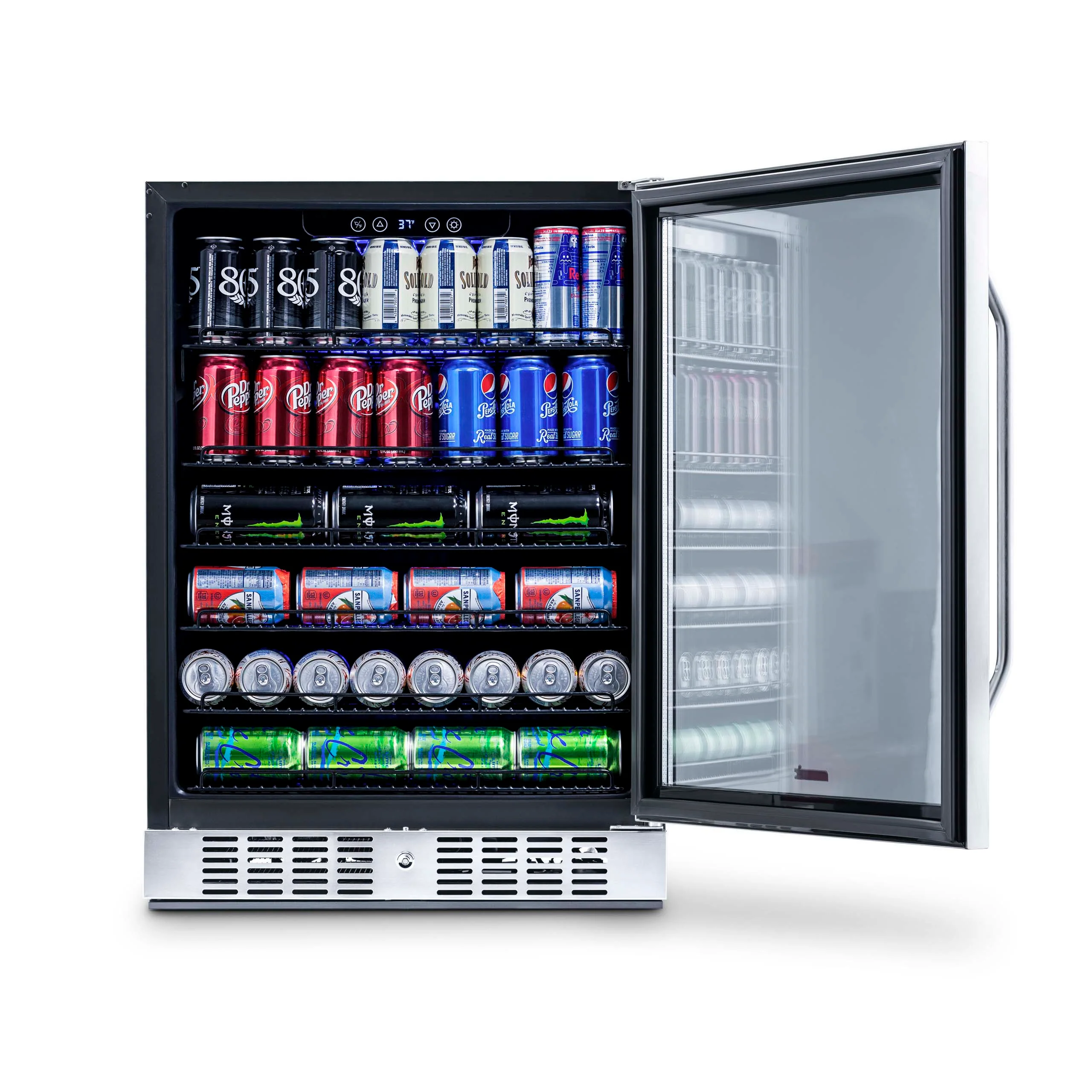 2025 Newair® Refrigerador de Bebidas Empotrable de Acero Inoxidable – 177 Latas – 24