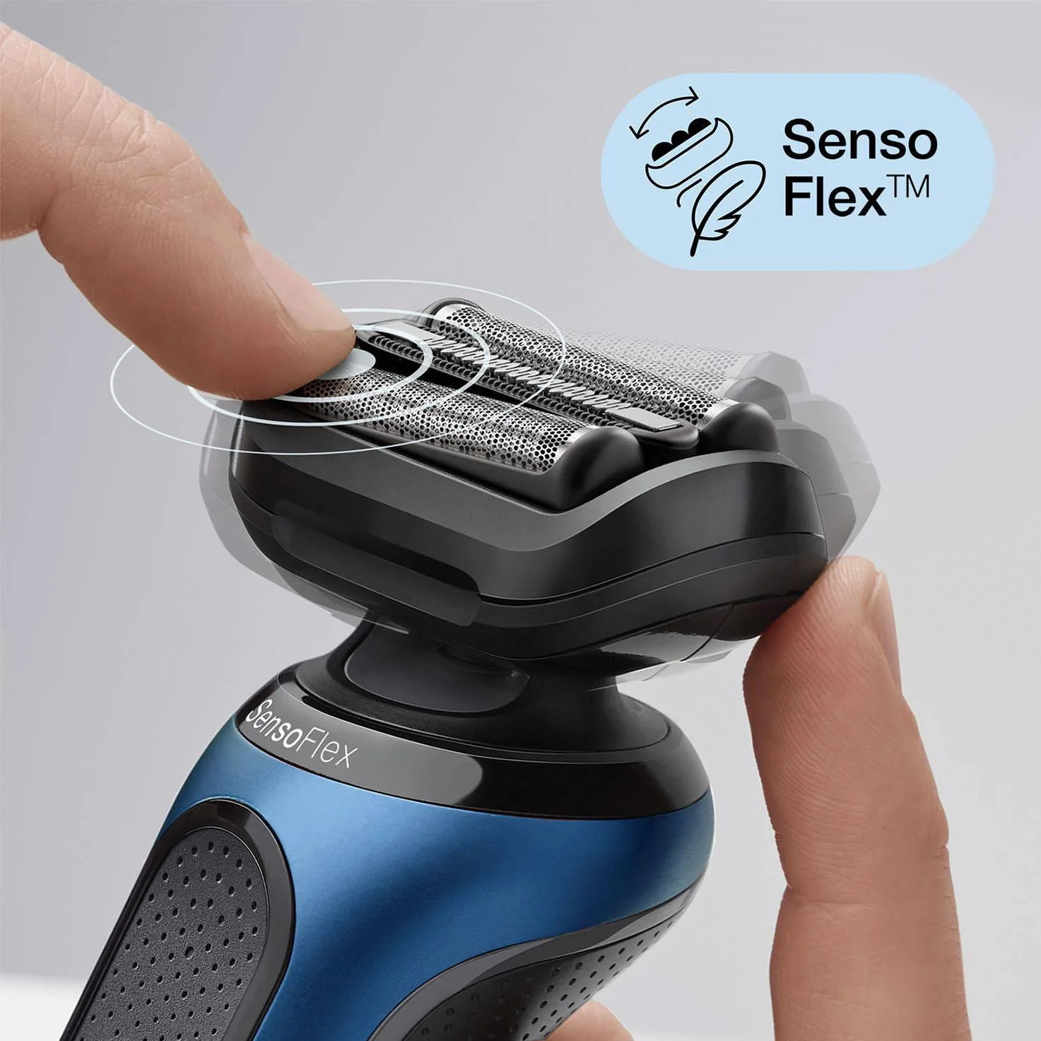 2025 Afeitadora Braun Series 6 60-B7200cc para hombre – Afeitado en seco y húmedo con SmartCare Center – Azul