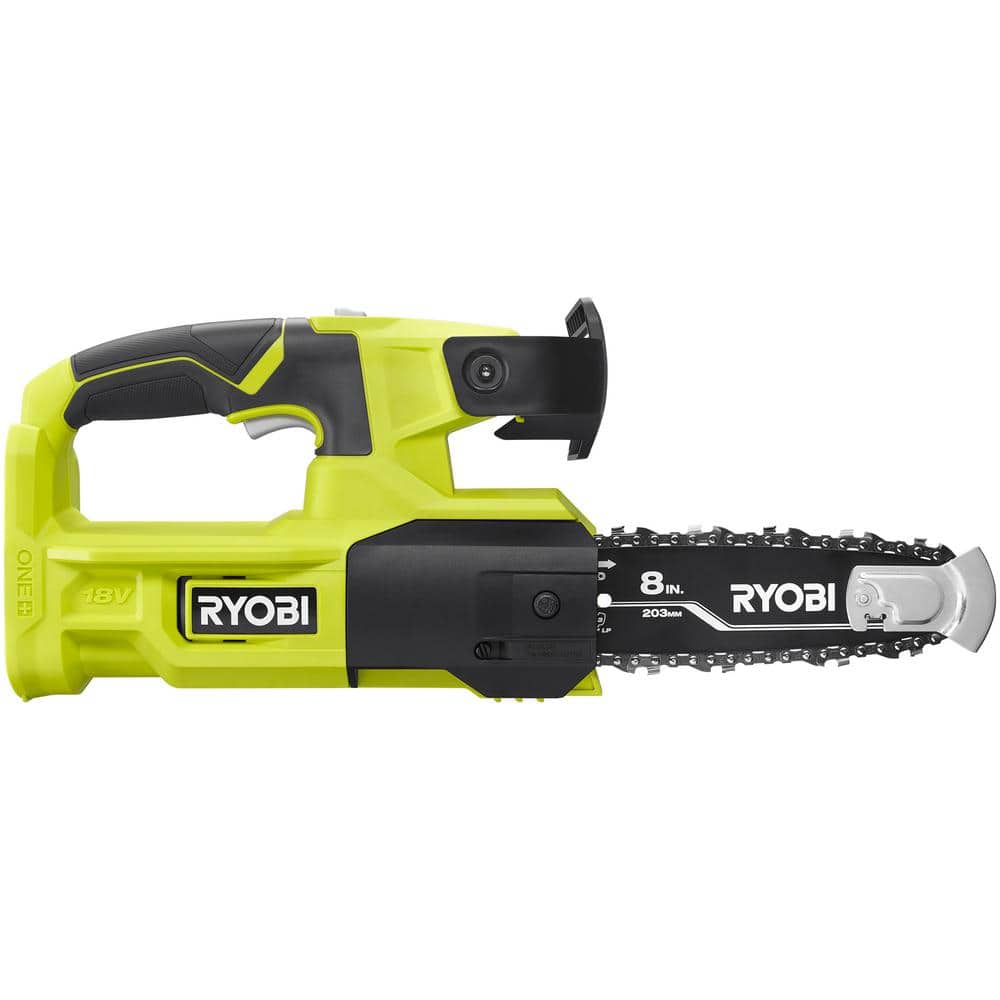 2025 Sierra de Podar Inalámbrica RYOBI ONE+ 18V de 8 Pulgadas (Solo Herramienta) P5452BTL