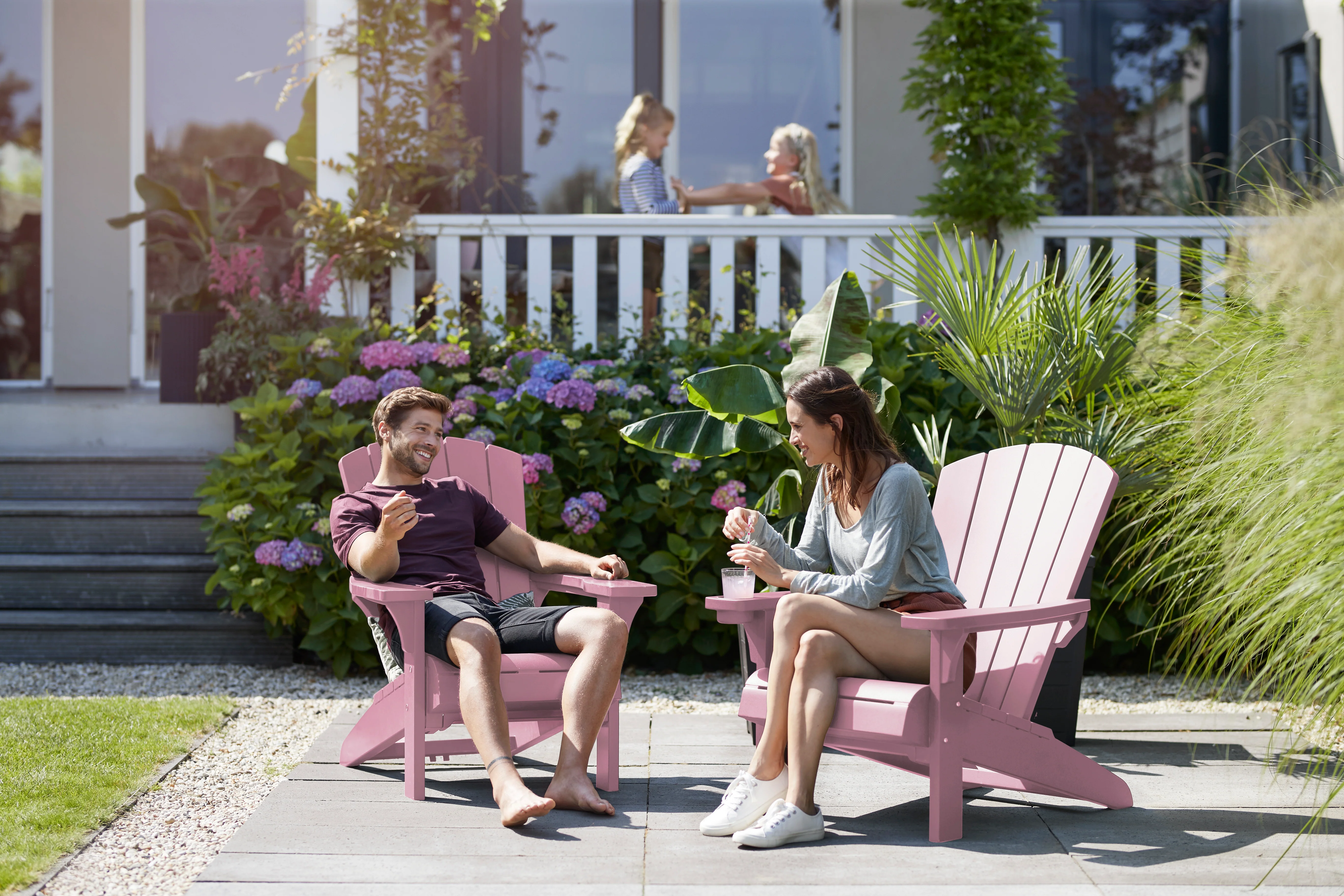 2025 PREVENTA: SEPTIEMBRE – Silla Adirondack Keter Alpine – Rosa