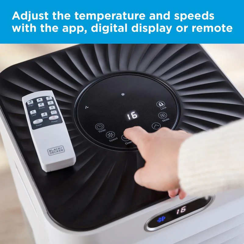Aire Acondicionado Móvil Inteligente Black+Decker BXAC40025GB 9000 BTU