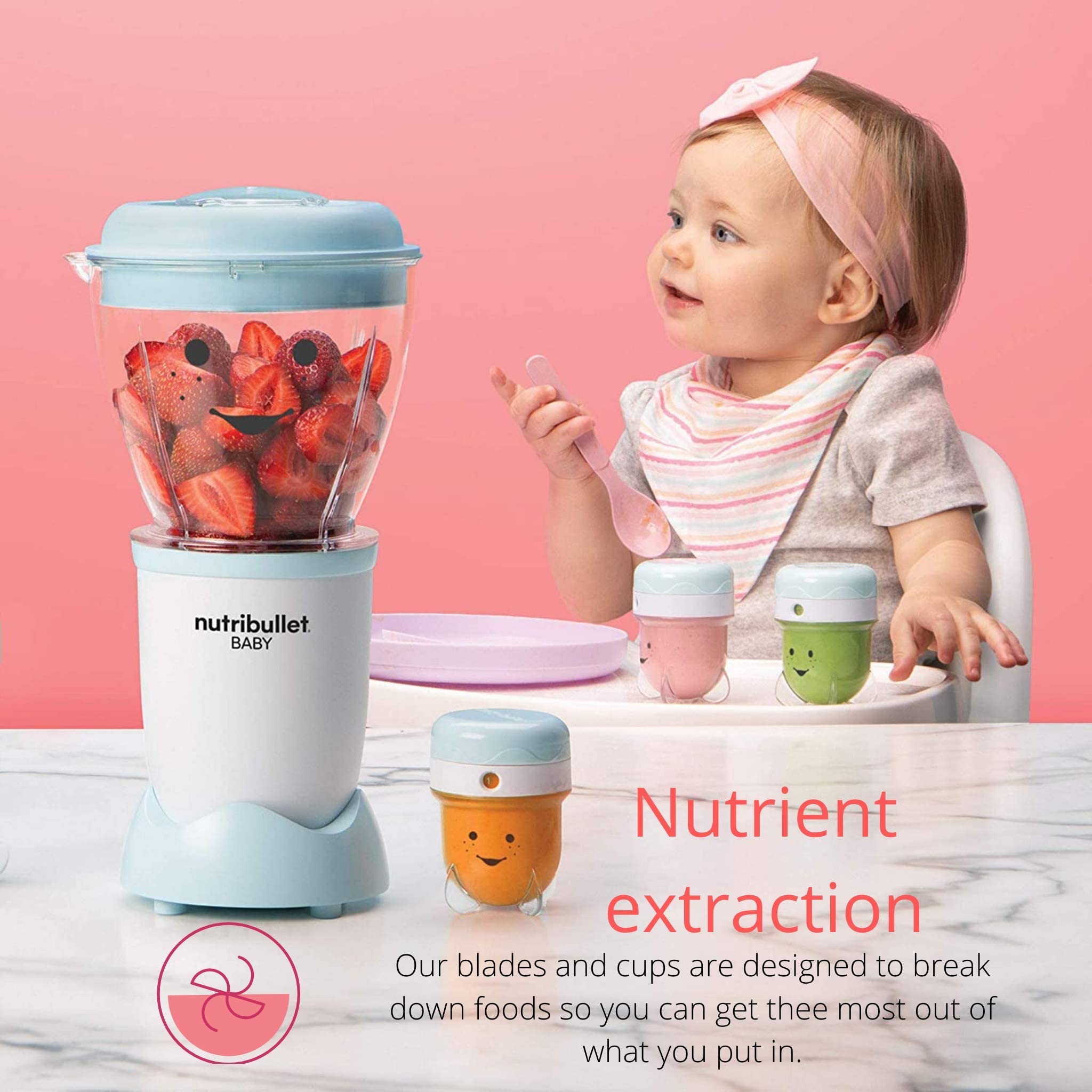 2025 Sistema de alimentación completo Nutribullet Baby