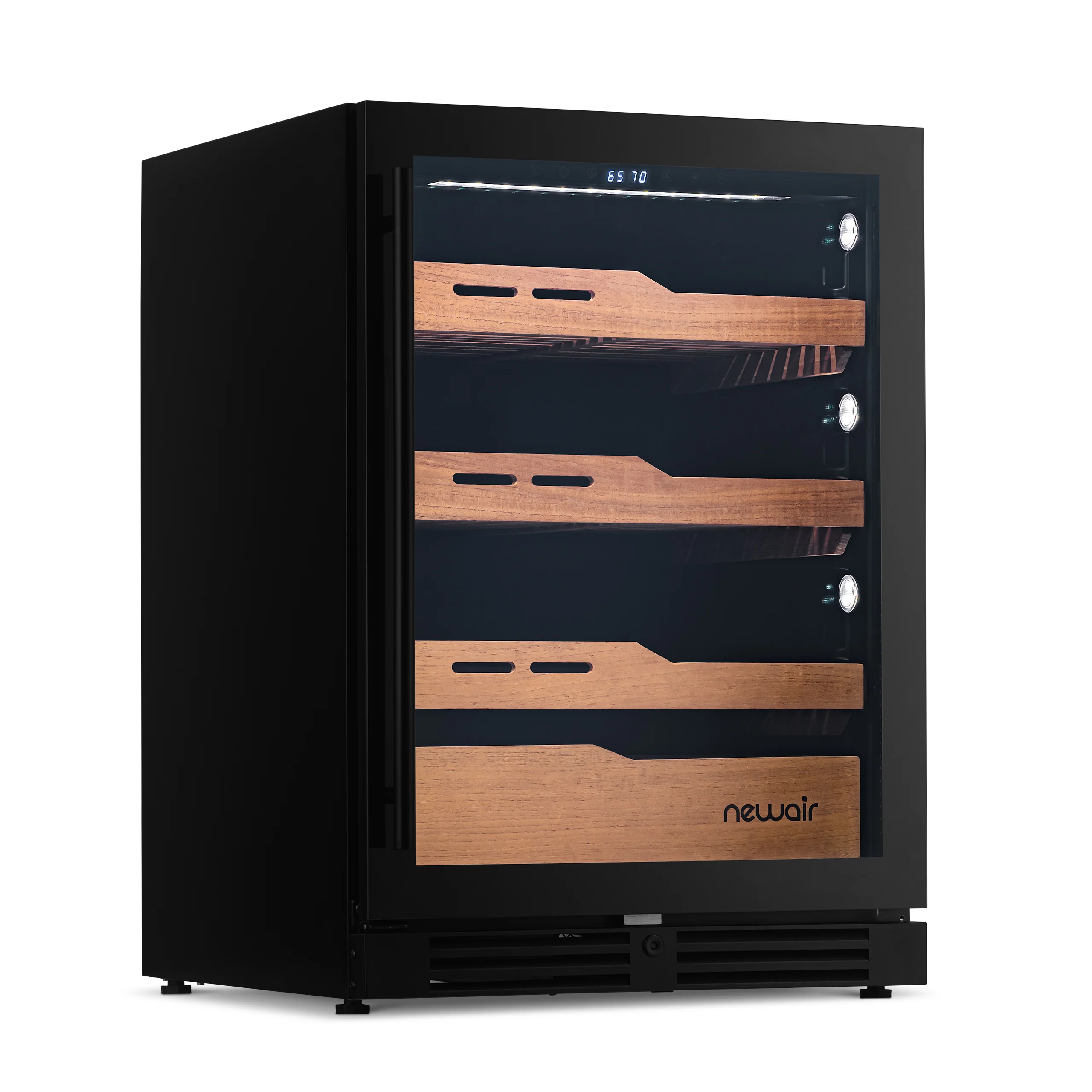 2025 Newair® Humidor Eléctrico para Puros, 1,500 Unidades – Empotrable o Independiente