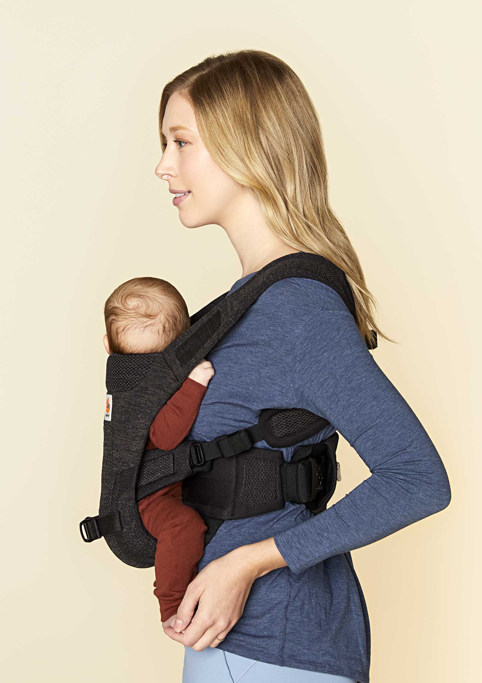 2025 Portabebés « Aerloom » Negro Carbón