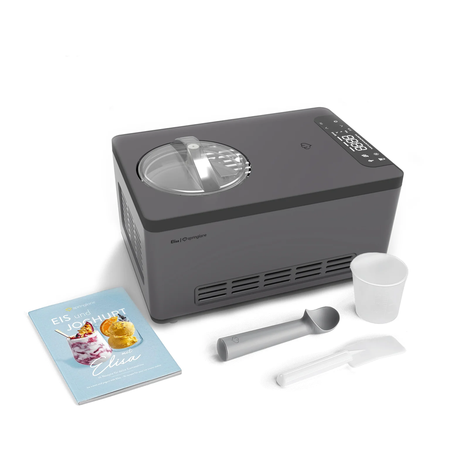 2025 Heladera Elisa 2,0 litros – Negra o Plateada