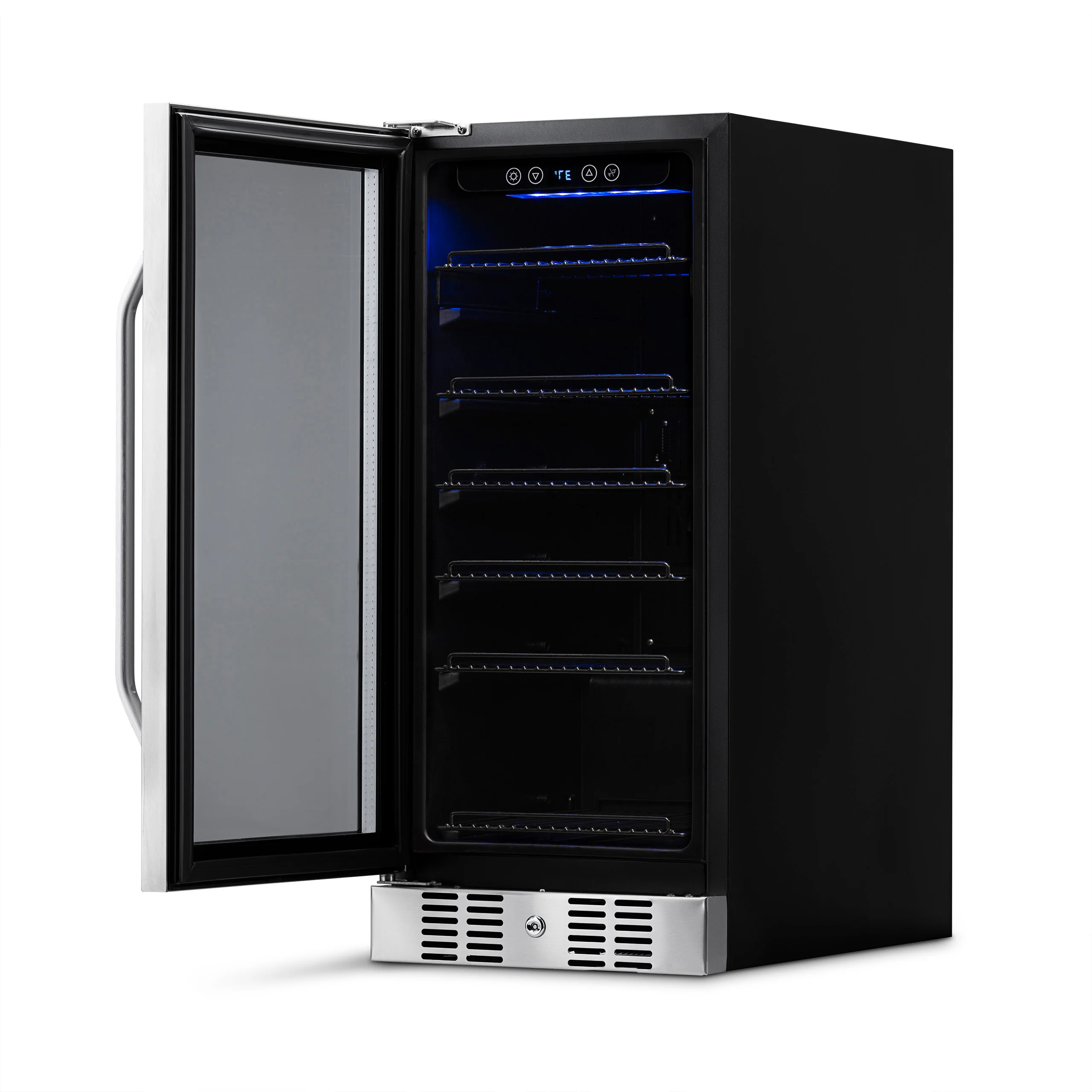 2025 Newair® Refrigerador de Bebidas Empotrable de Acero Inoxidable - 96 Latas - 15”
