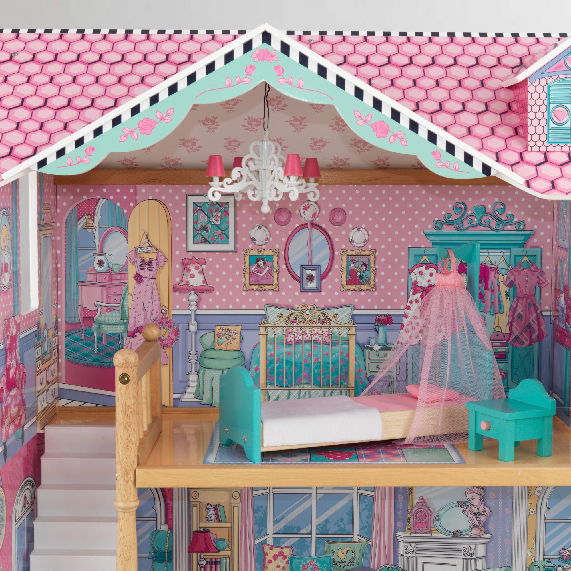 Casa de Muñecas KidKraft Annabelle con Muebles