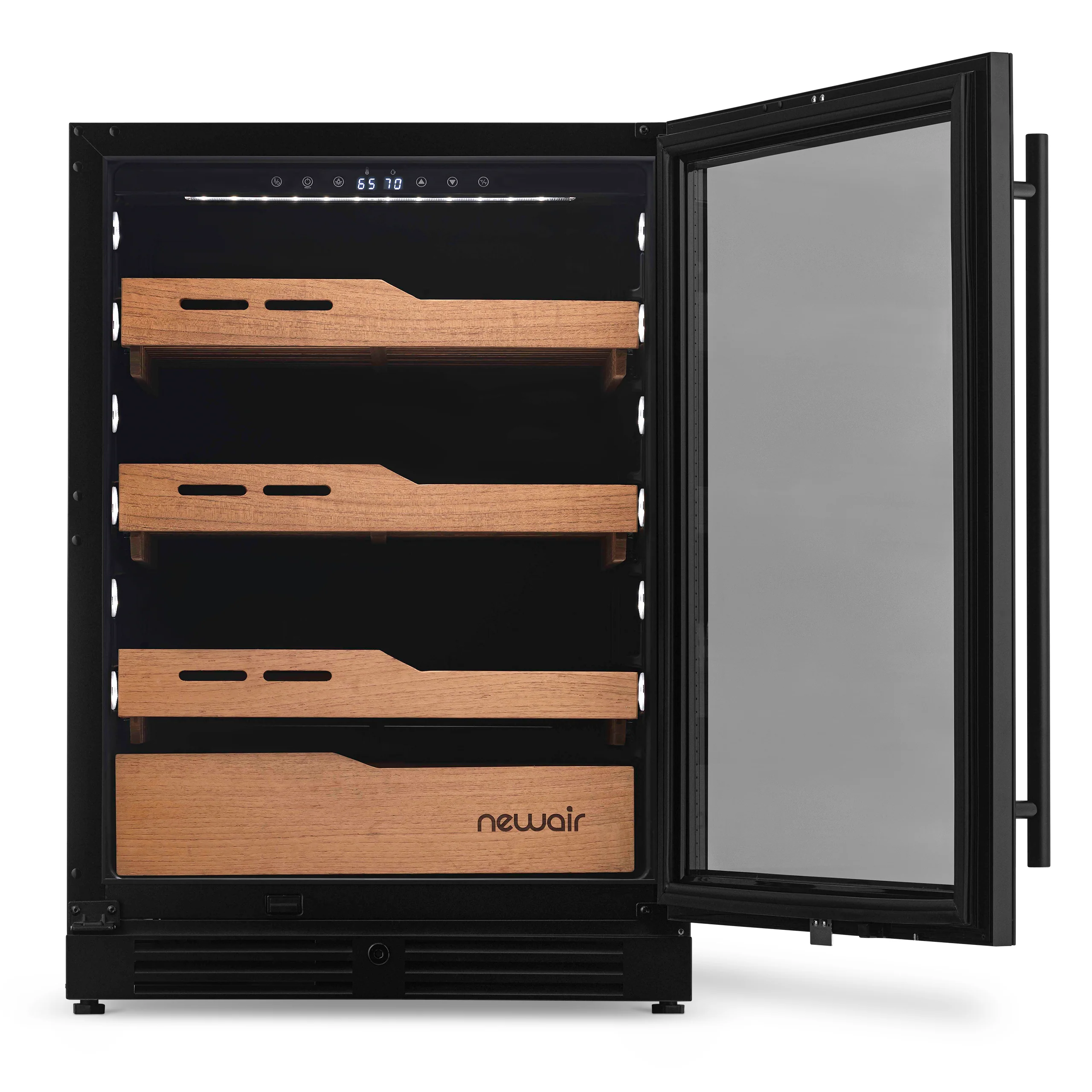 2025 Newair® Humidor Eléctrico para Puros, 1,500 Unidades – Empotrable o Independiente