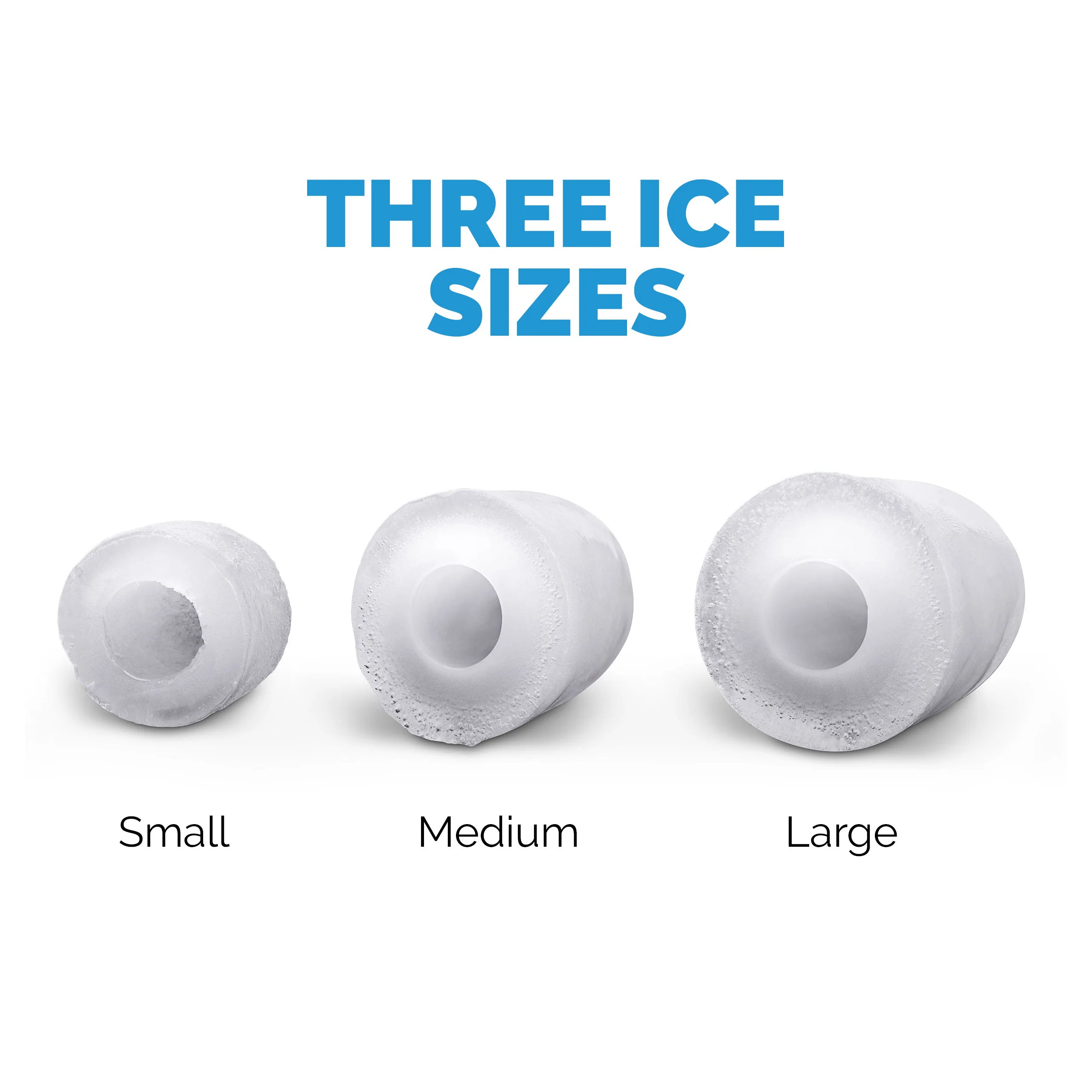 2025 Máquina de Hielo de Encimera Newair® – Cubos de Hielo en Forma de Bala