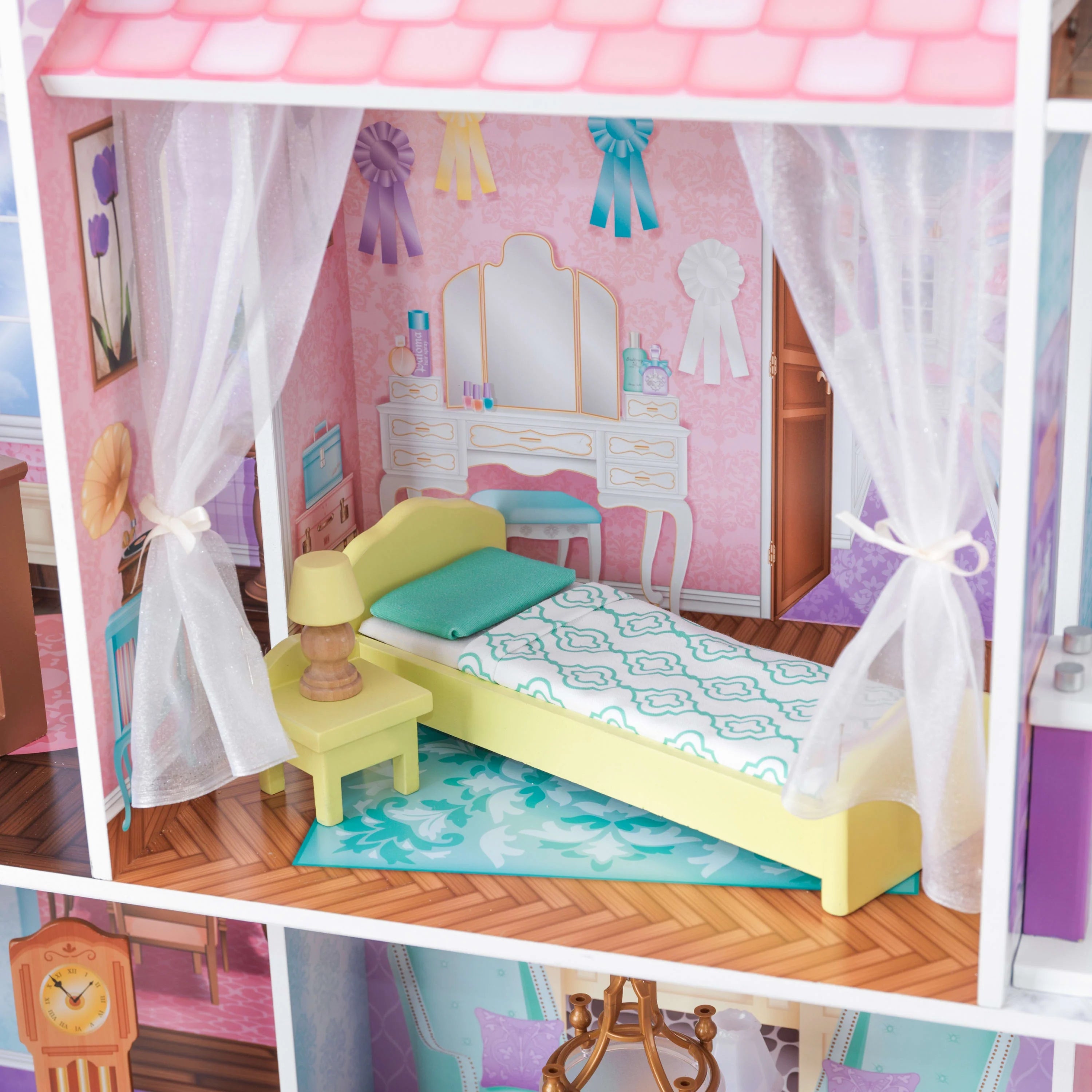 Casa de Muñecas KidKraft Country Estate de Madera con 31 Accesorios