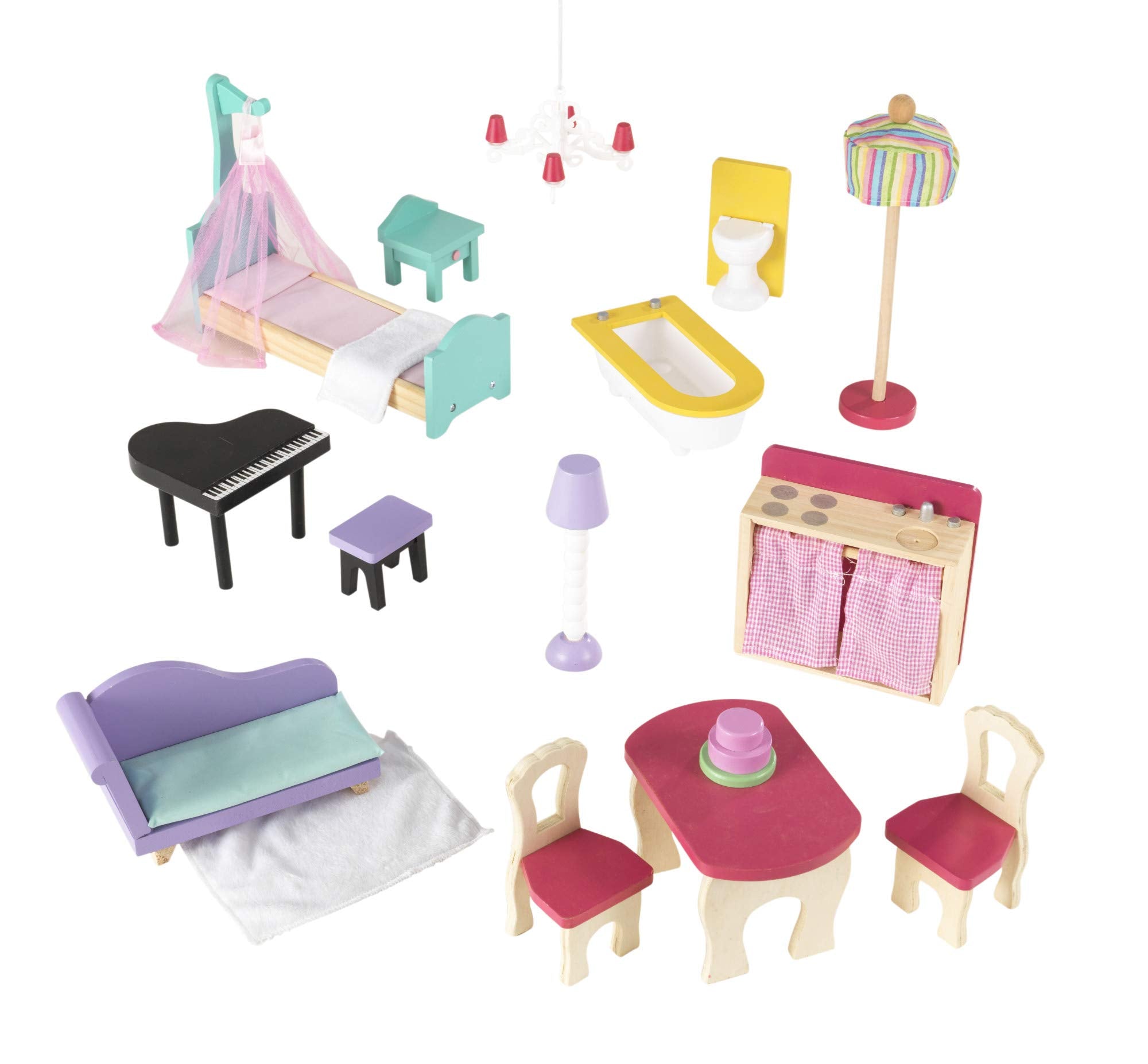 Casa de Muñecas KidKraft Annabelle con Muebles