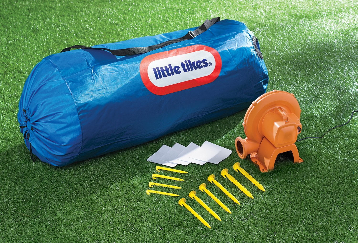 Little Tikes Rocky Mountain River Race Inflable con Tobogán y Brincolín