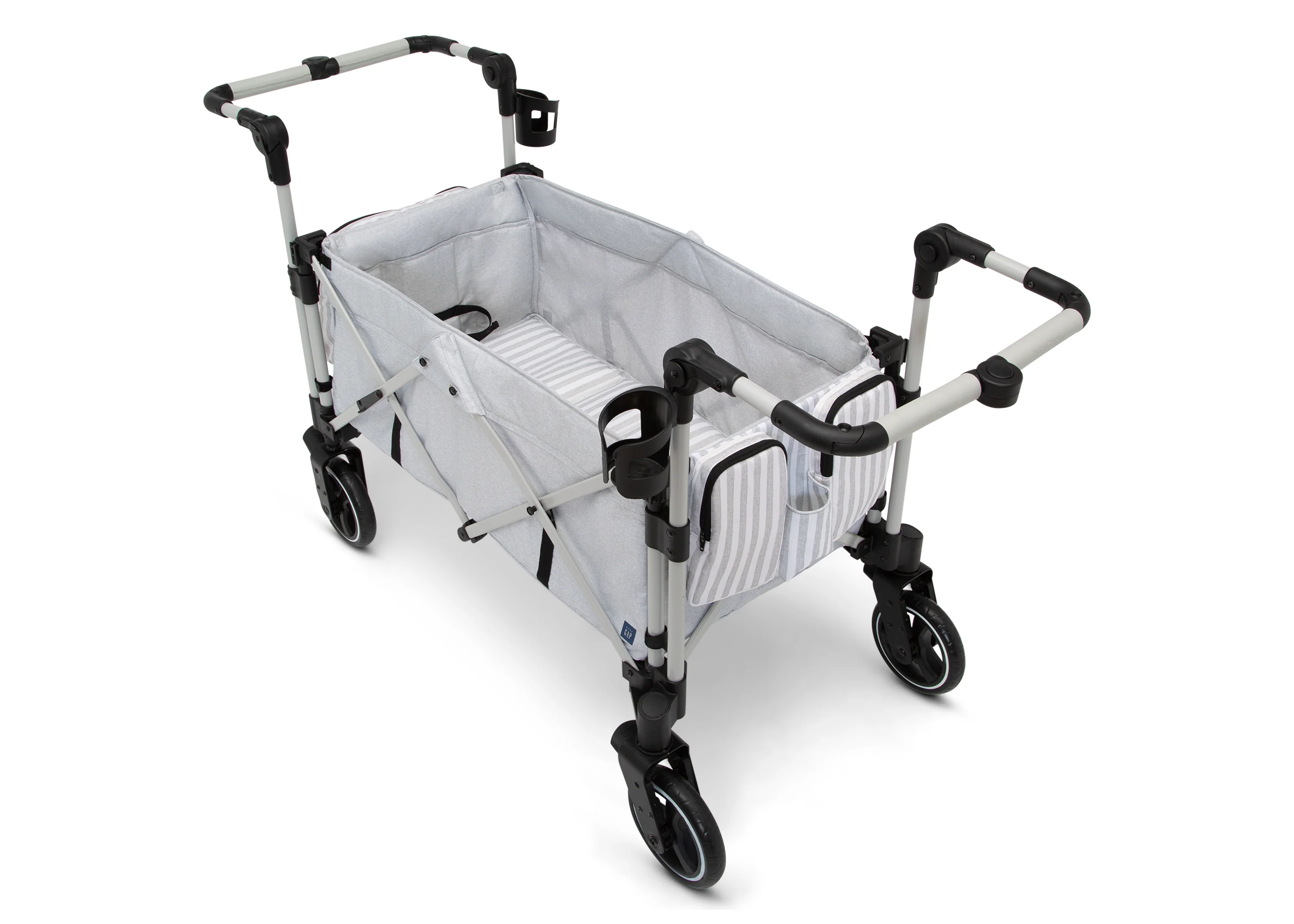 Carrito-Paseador babyGap Deluxe Explorer – Carrito Ecológico para Niños, Asientos Reciclados, Capota Anti-UV, Arnés de 3 Puntos, Almacenamiento Múltiple, Manillares Ajustables