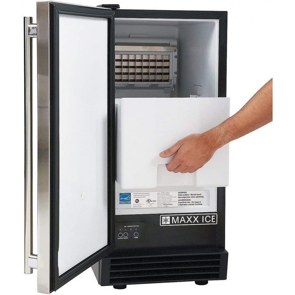 Maxx Ice MIM50 Máquina de Hielo Autónoma