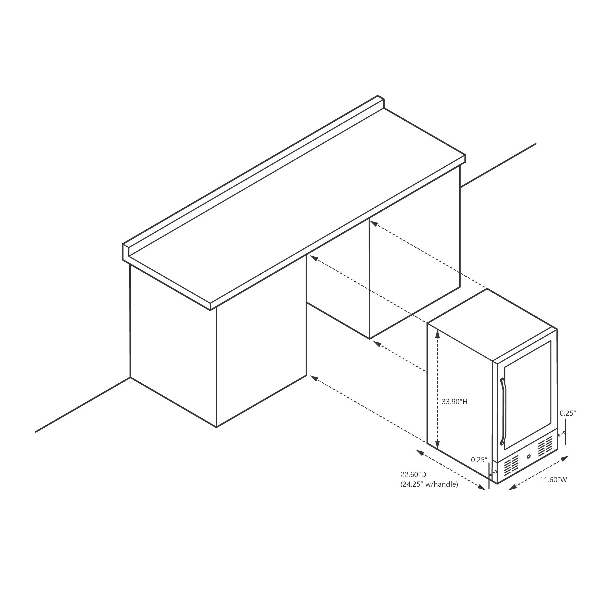 2025 Refrigerador de Vinos Empotrable Newair – Acero Inoxidable