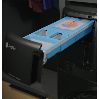 2025 Lavadora Secadora Combo GE Profile 4.8 pies³ Ultra Rápida con Bomba de Calor Sin Conducto – Color Carbon Graphite