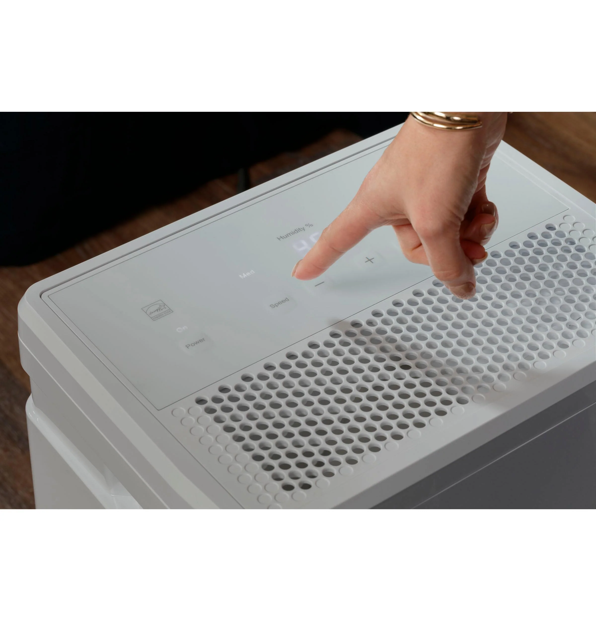 2025 GE Appliances APHR50LB – Deshumidificador Portátil con Bomba Integrada y Smart Dry, Certificado Energy Star®