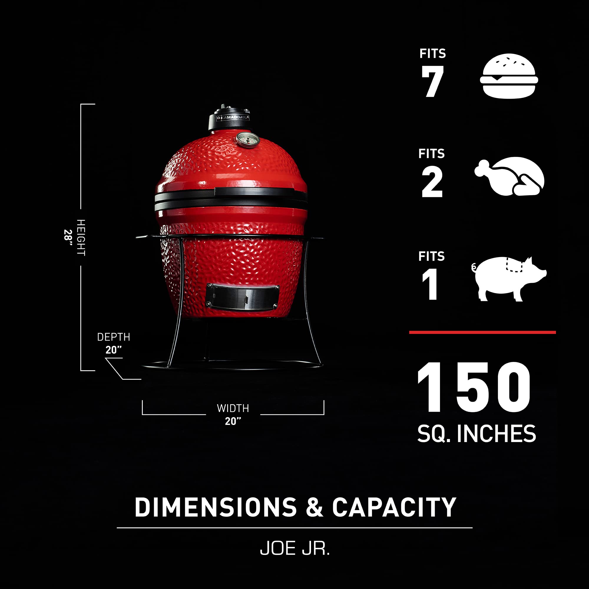 Kamado Joe KJ13RH Parrilla de Carbón
