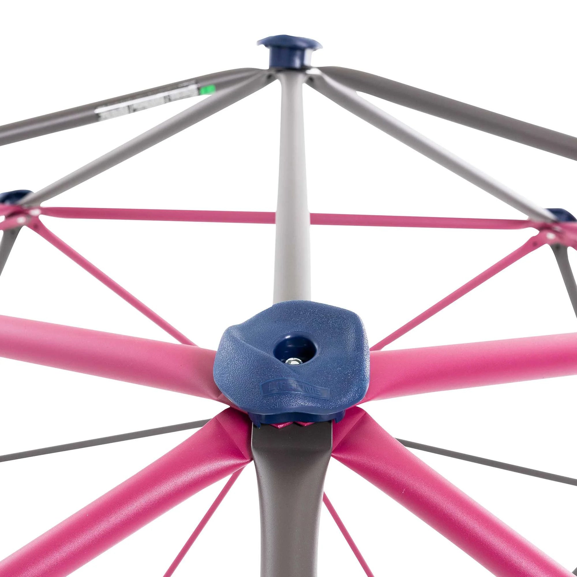 Lifetime Cúpula para Escalar al Aire Libre para Niños, 5.5 pies de Alto x 11 pies de Ancho, Color Berry y Marrón (91088)