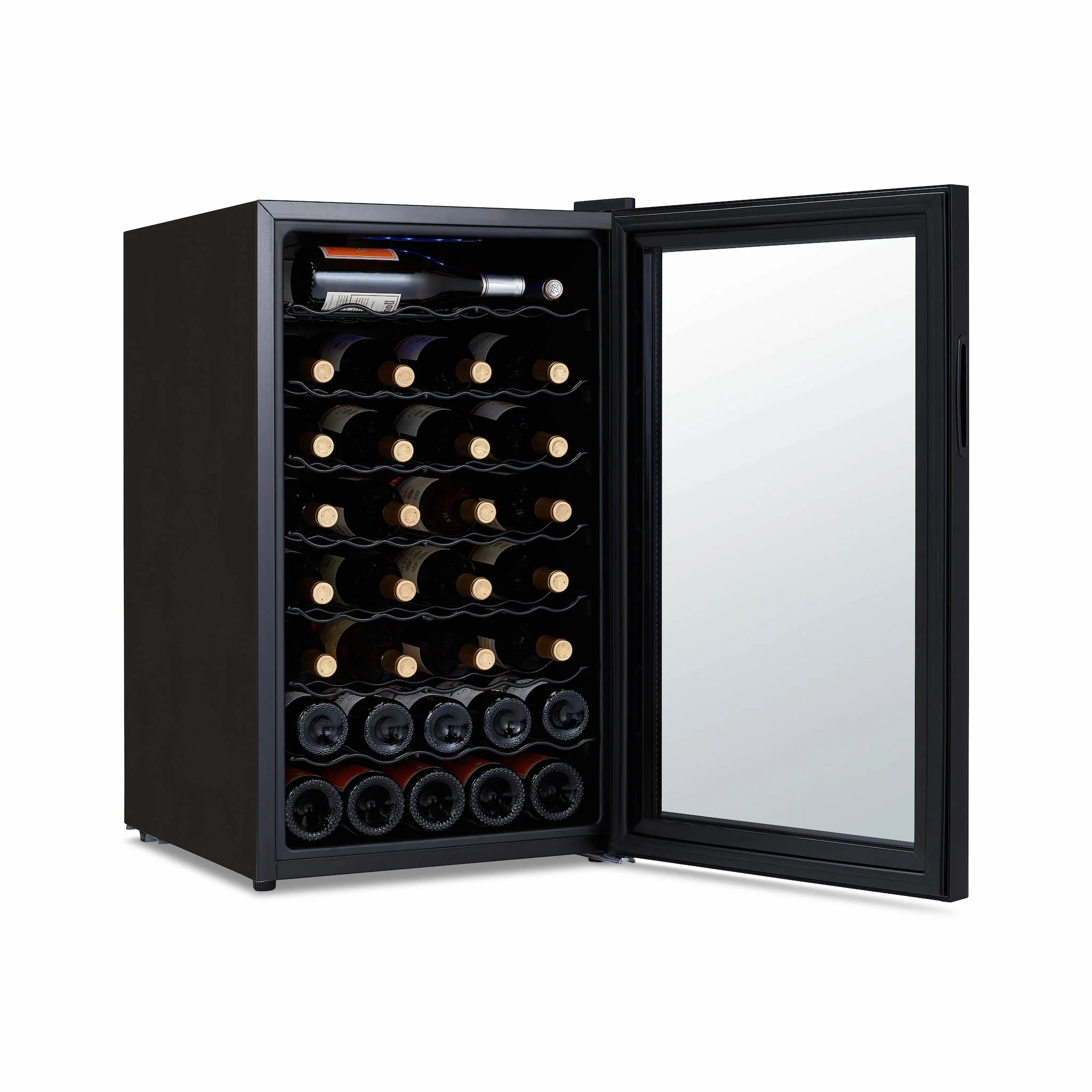 2025 Refrigerador de Vinos Independiente Newair – Negro (51 botellas)