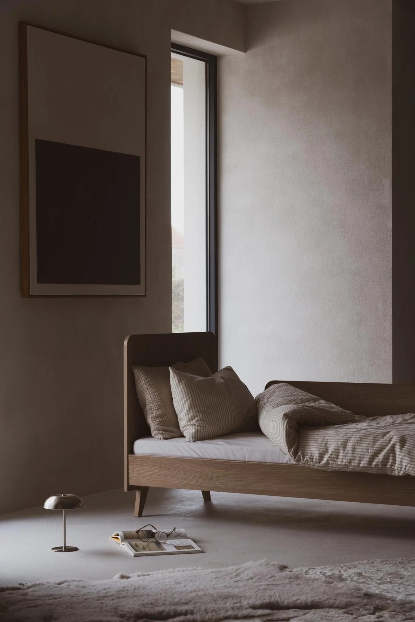 2025 Cuna Loft – Honey Ash 140x70 cm (conversión posible a cama infantil 140x70 cm)