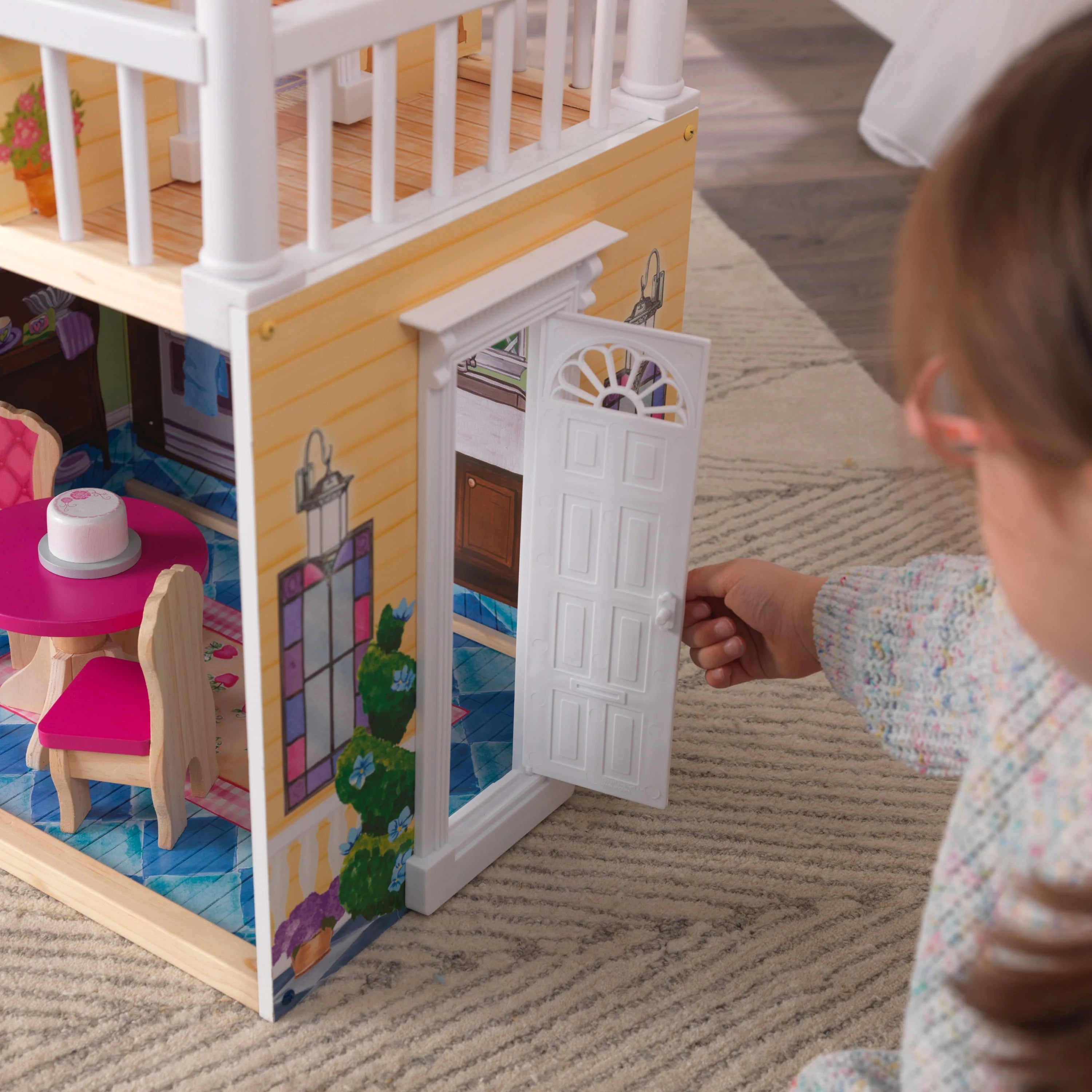 Casa de Muñecas de Madera KidKraft My Dreamy con 14 Accesorios