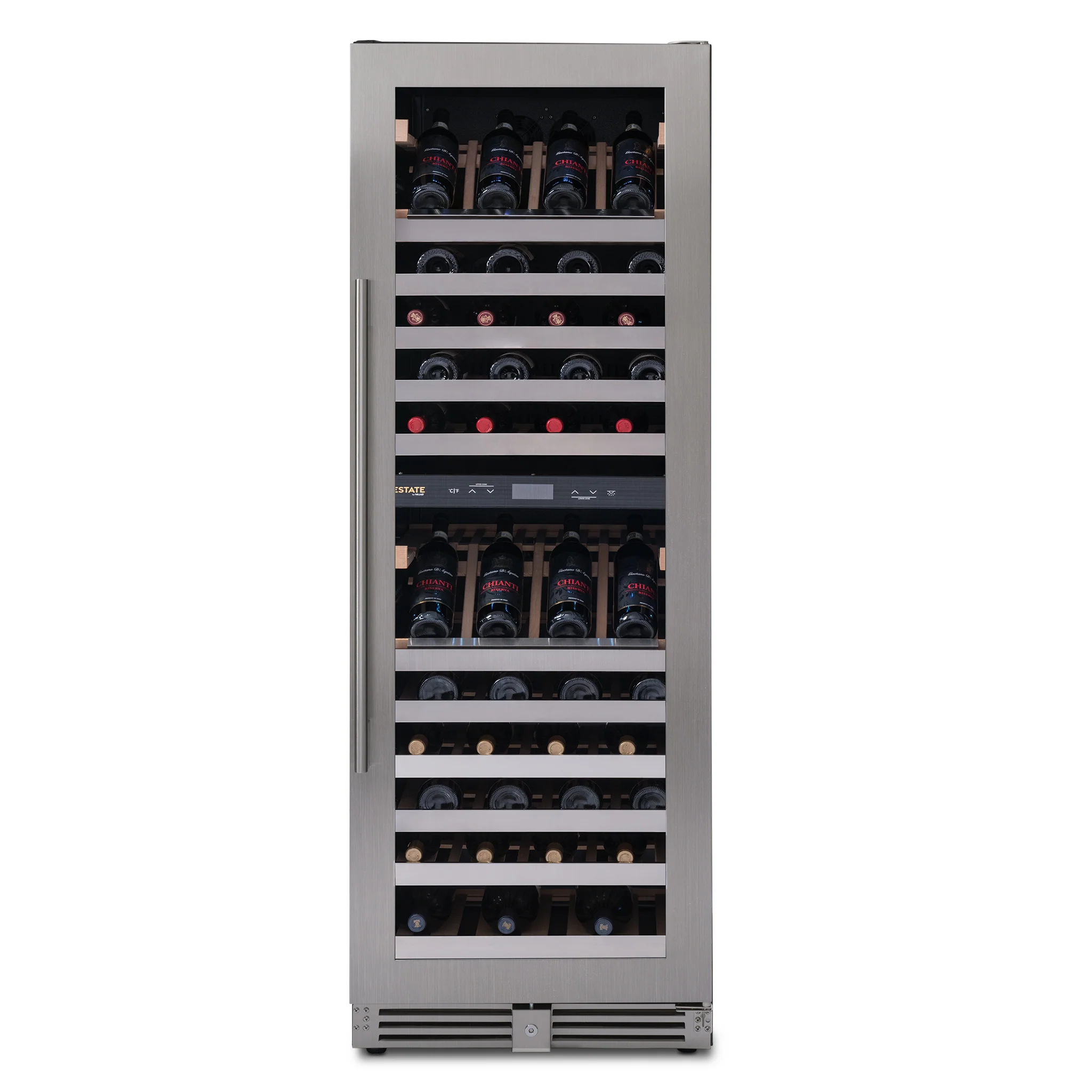 2025 Refrigerador de Vinos Independiente Newair ESTATE – Acero Inoxidable (160 botellas)