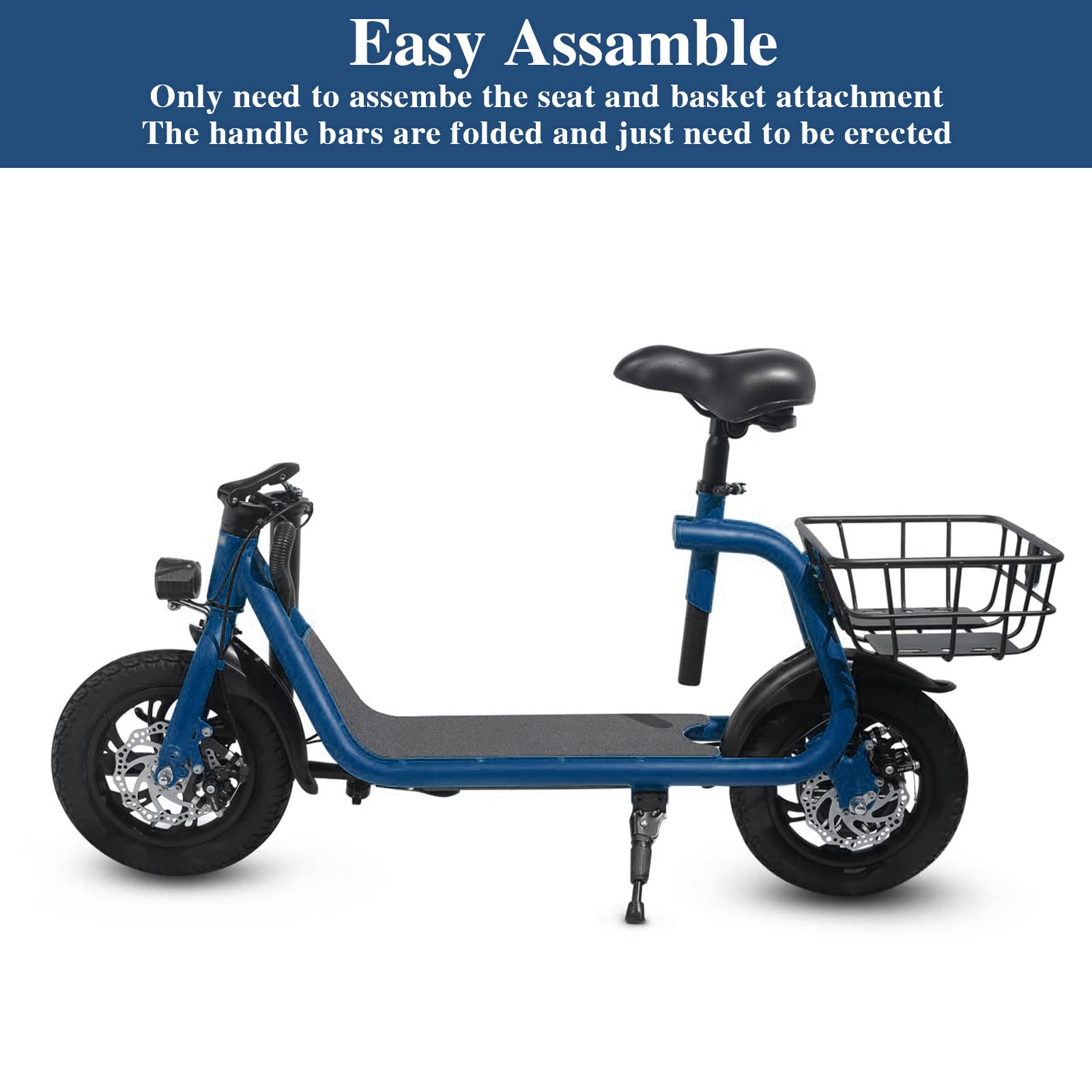 2025 SEHOMY Scooter Eléctrico Portátil y Ligero