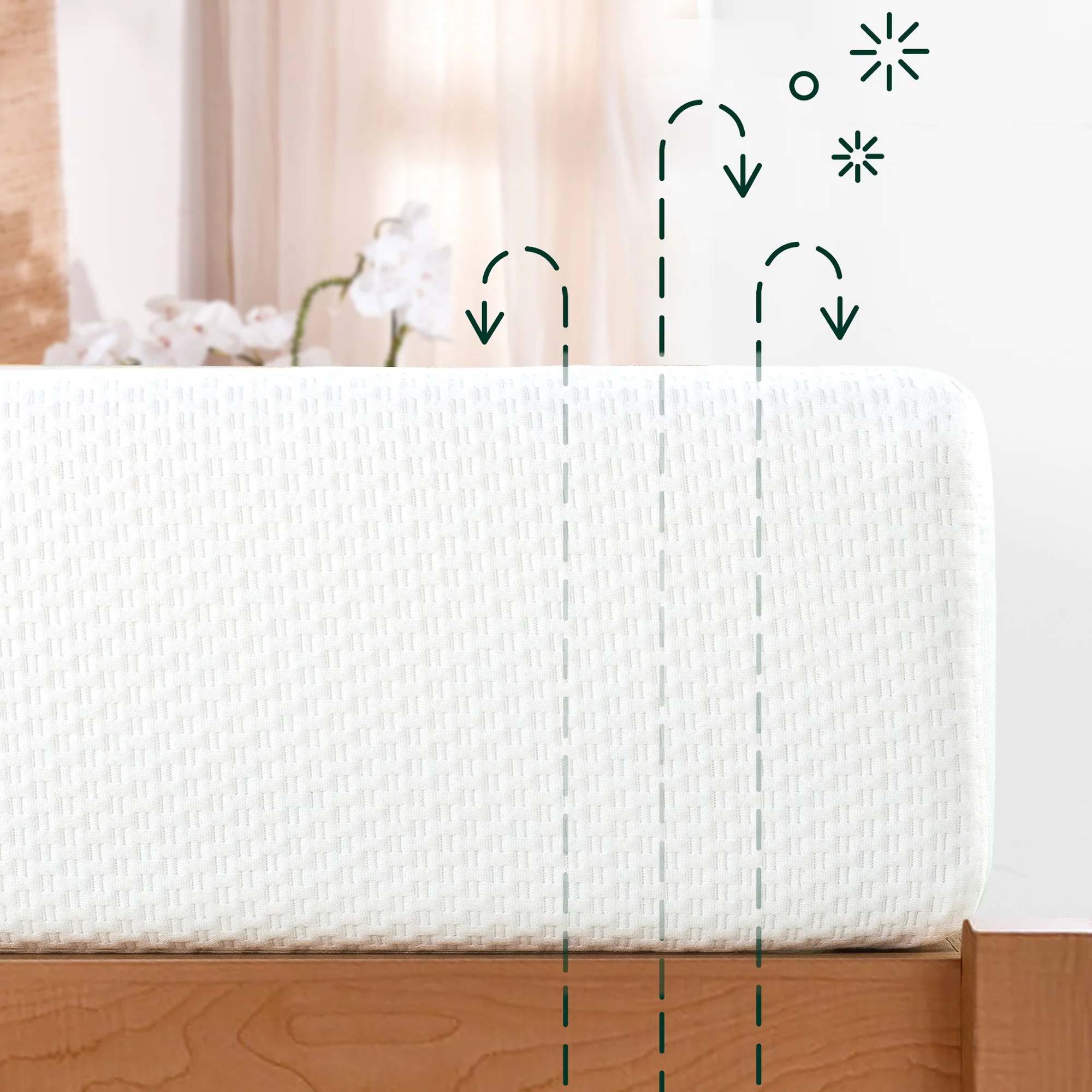 Colchón Spa Sensations de Zinus Theratouch de 20 cm de Espuma Viscoelástica – Tamaño Queen