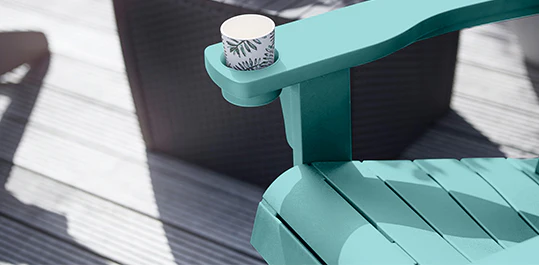 2025 PREVENTA: SEPTIEMBRE – Silla Adirondack Keter Alpine – Azul Verde Aqua