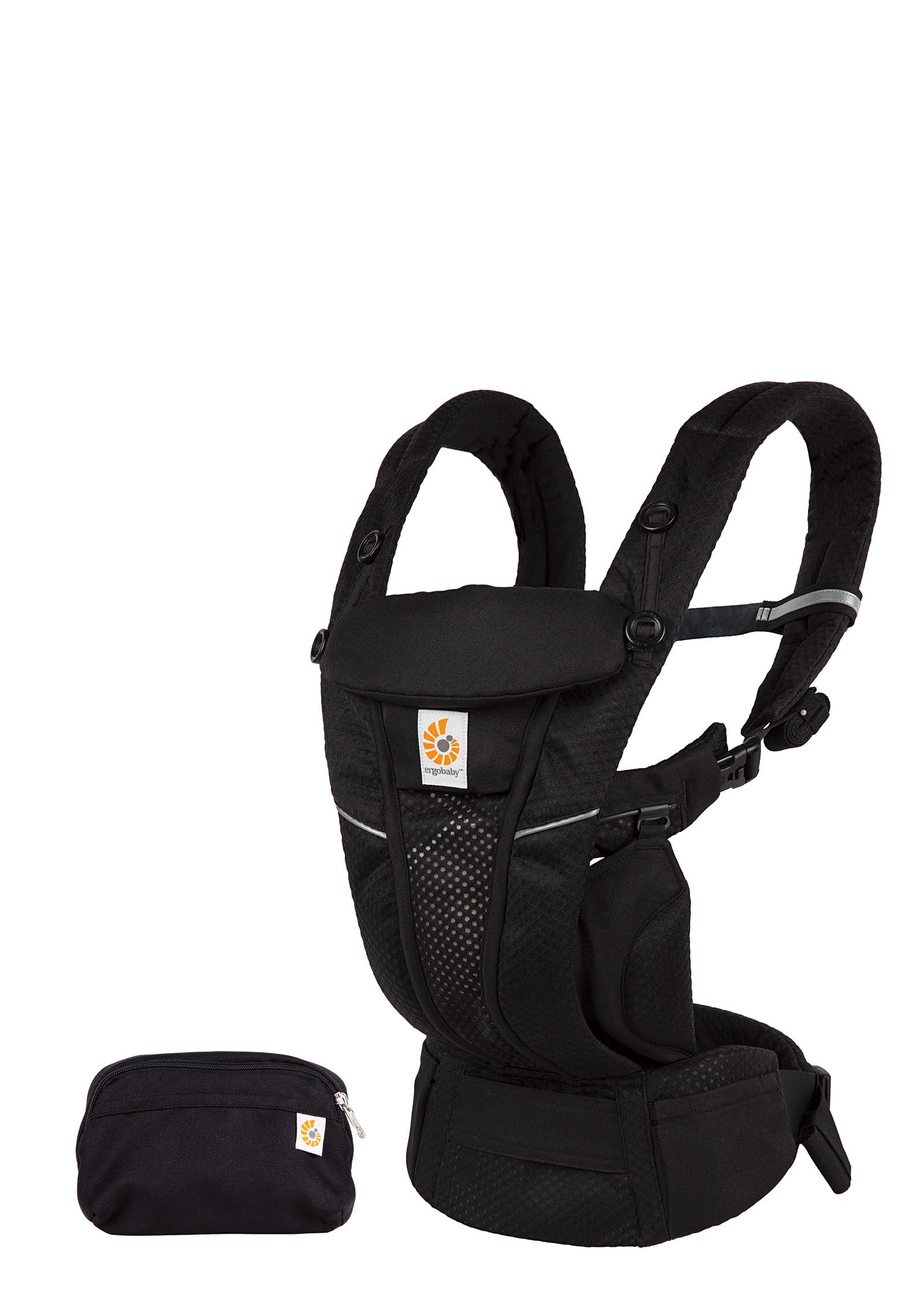 2025 Portabebés « Omni Breeze » Negro Ónix