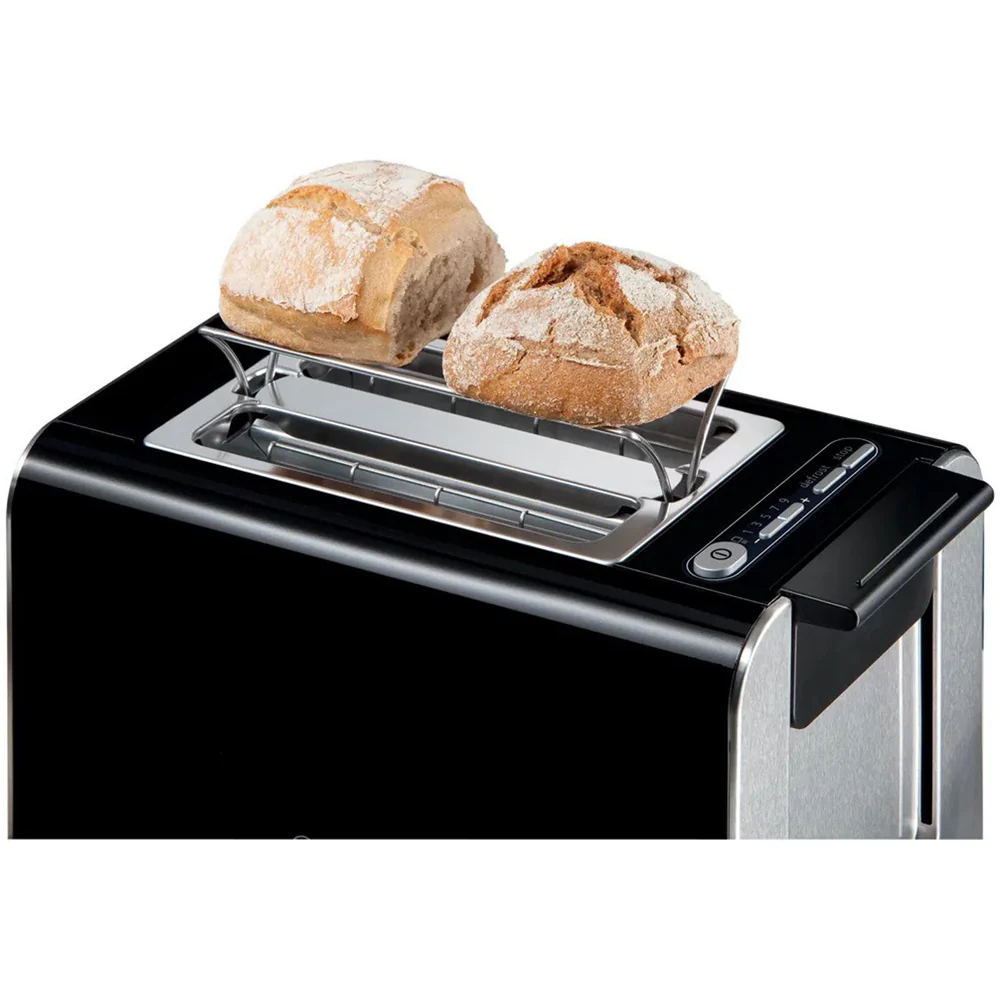 2025 Tostadora Bosch Styline TAT8613NGB para 2 Rebanadas – Negra