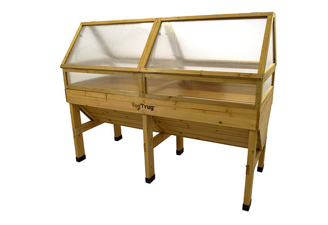 Jardinera Elevada para Exteriores – Huerto Urbano de Madera 70 x 24 x 29 pulgadas de Alto