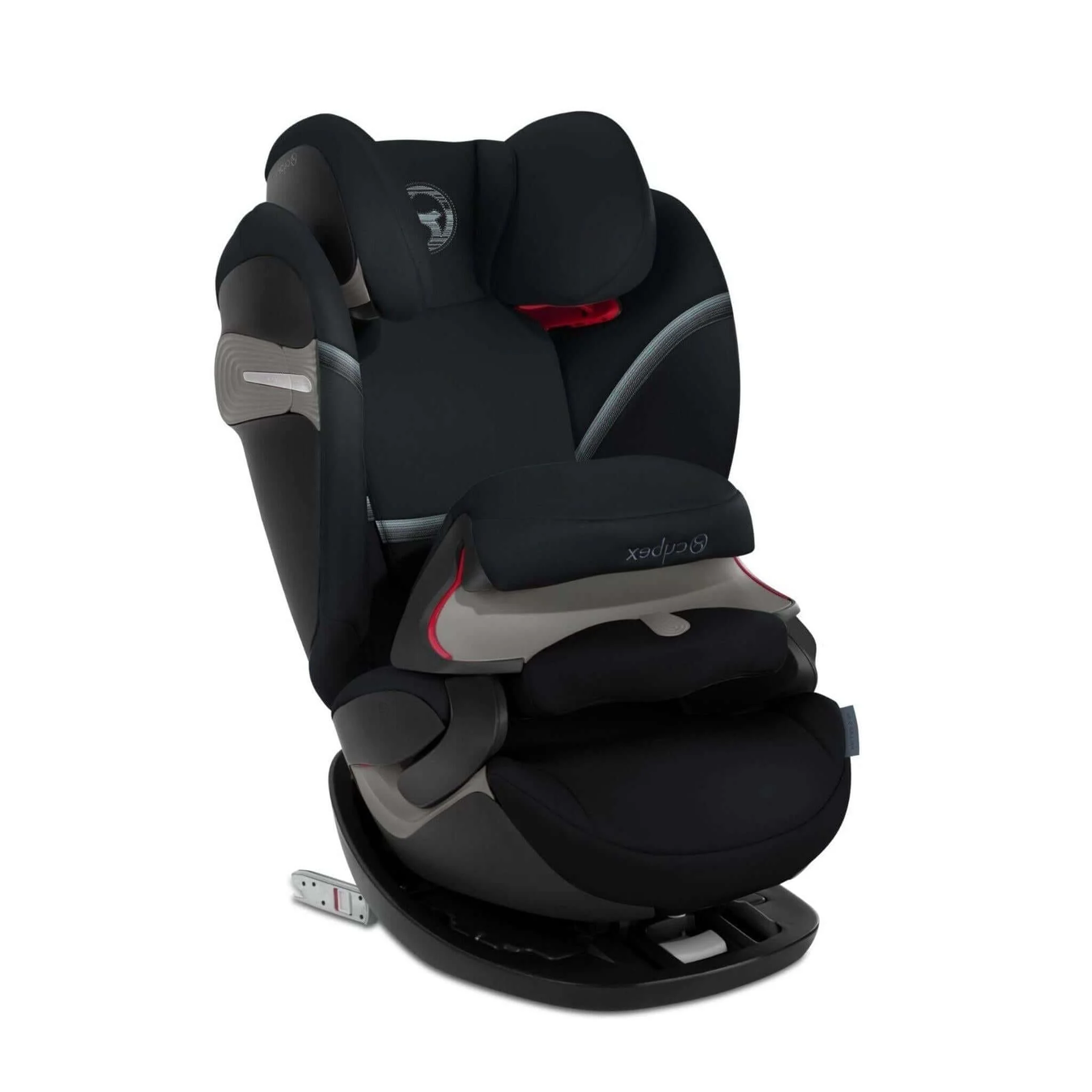 2025 Silla de Coche Infantil CYBEX Gold Pallas S-Fix 2 en 1 para Coche ISOFIX Negro Profundo/Negro
